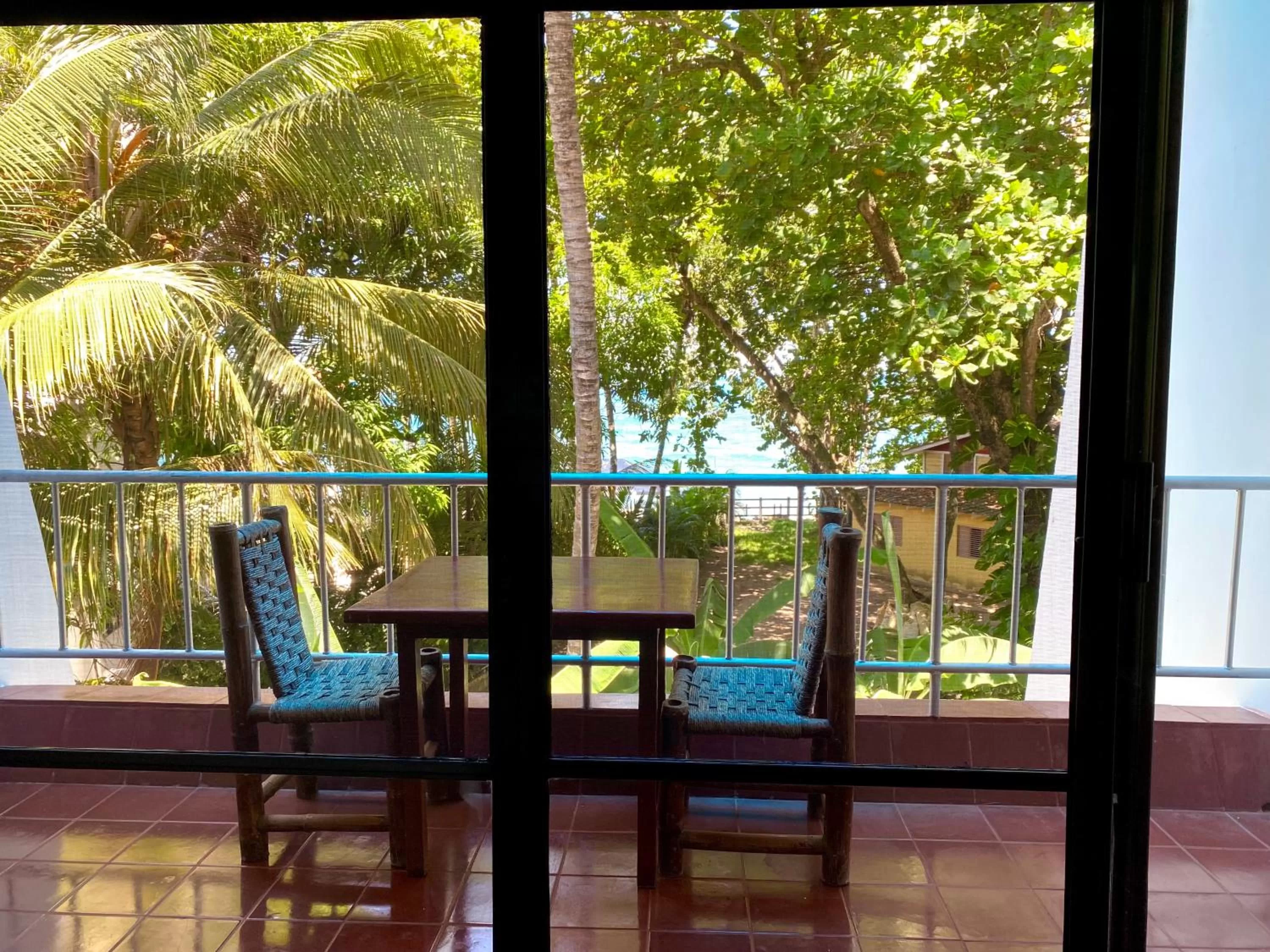 Patio in Hotel Alegria