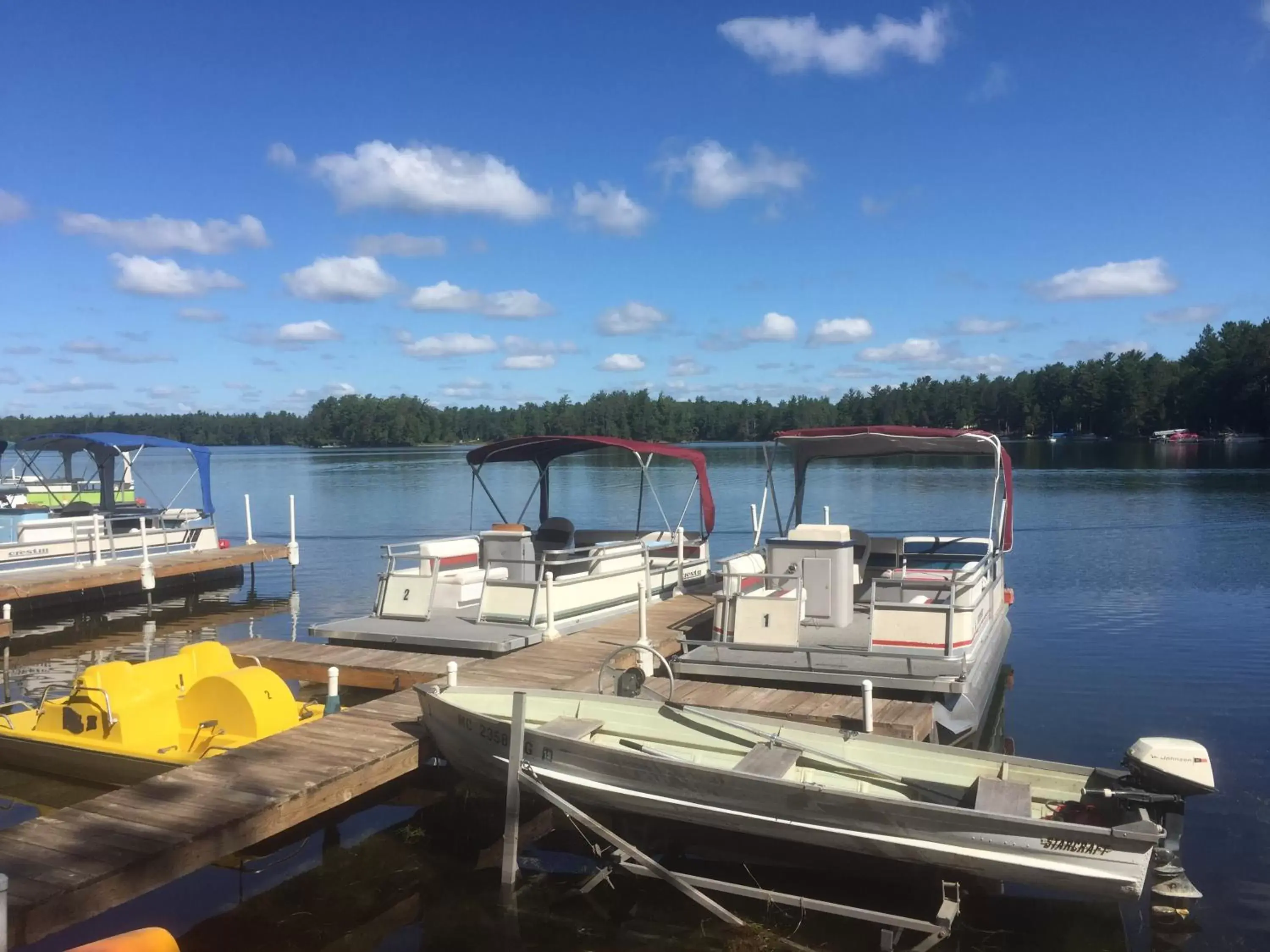 Lake view in Clear Lake Resort