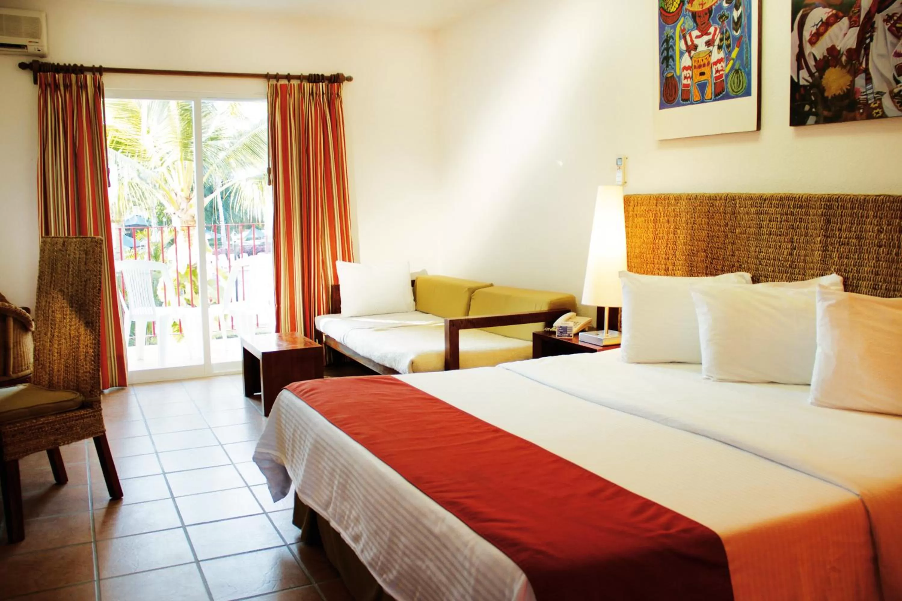 Bed in Grand Decameron Complex Bucerias, A Trademark All-Inclusive Resort