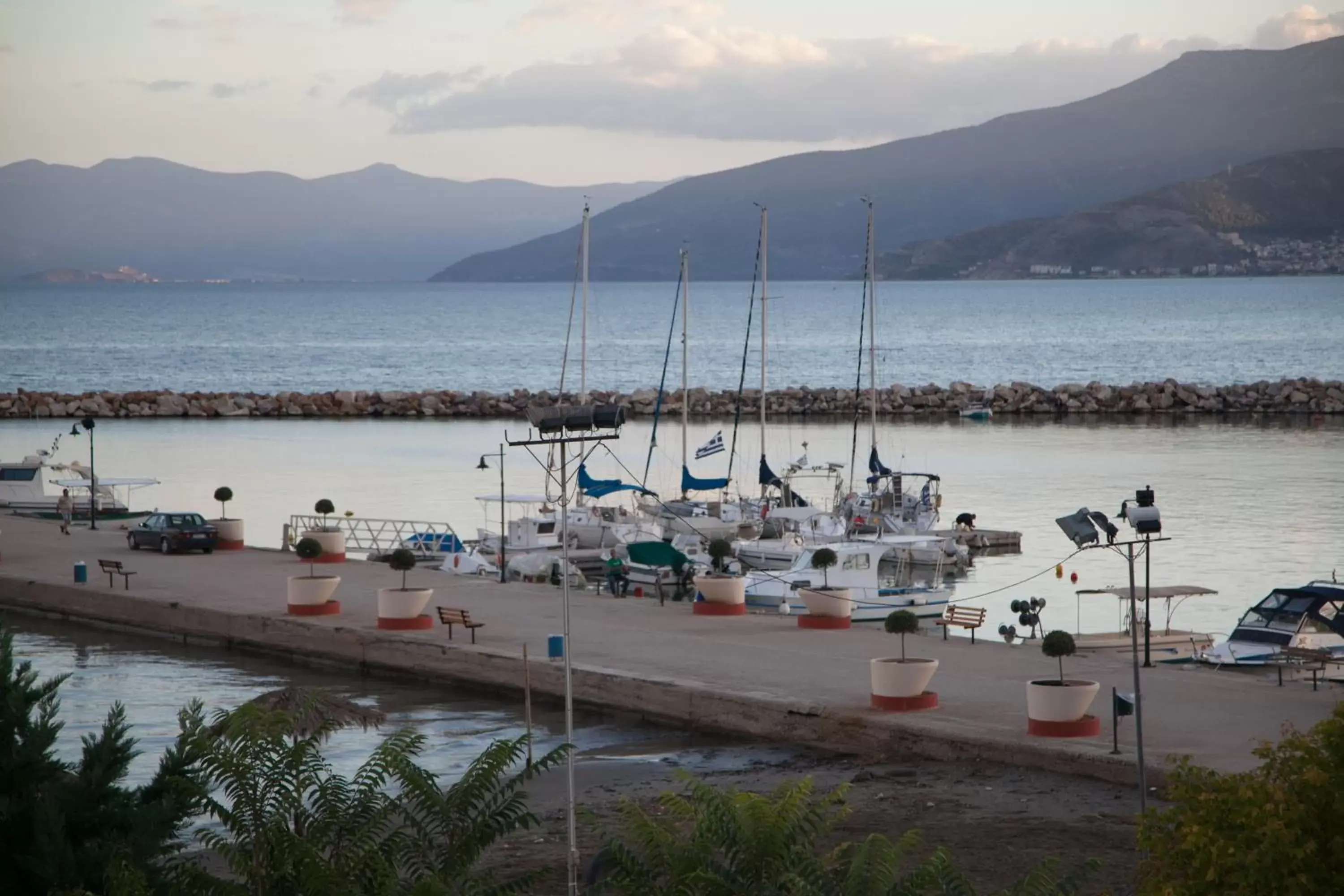 Beach in Alexandros Boutique Hotel