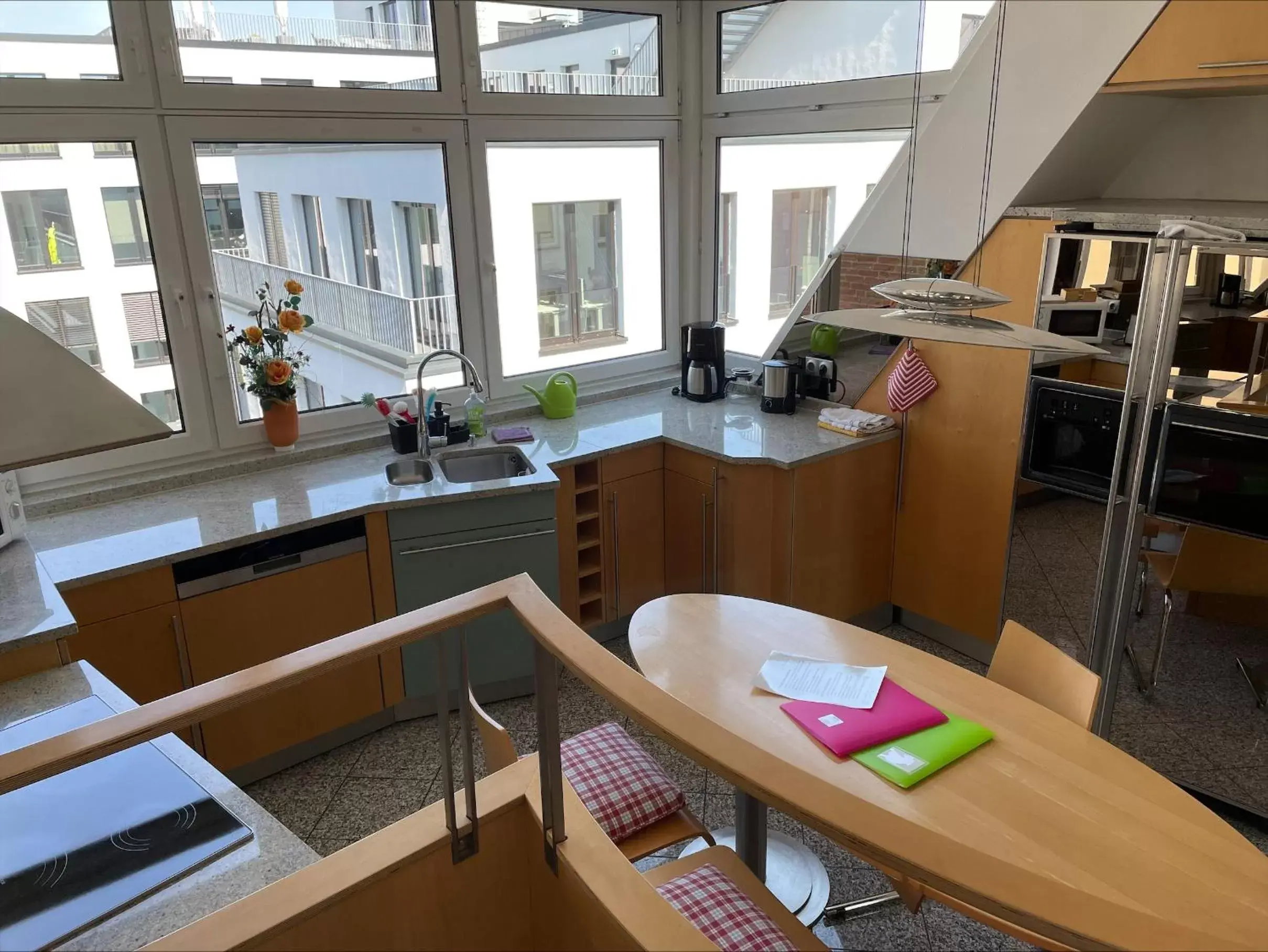 Kitchen or kitchenette in Hotel Berliner Hof