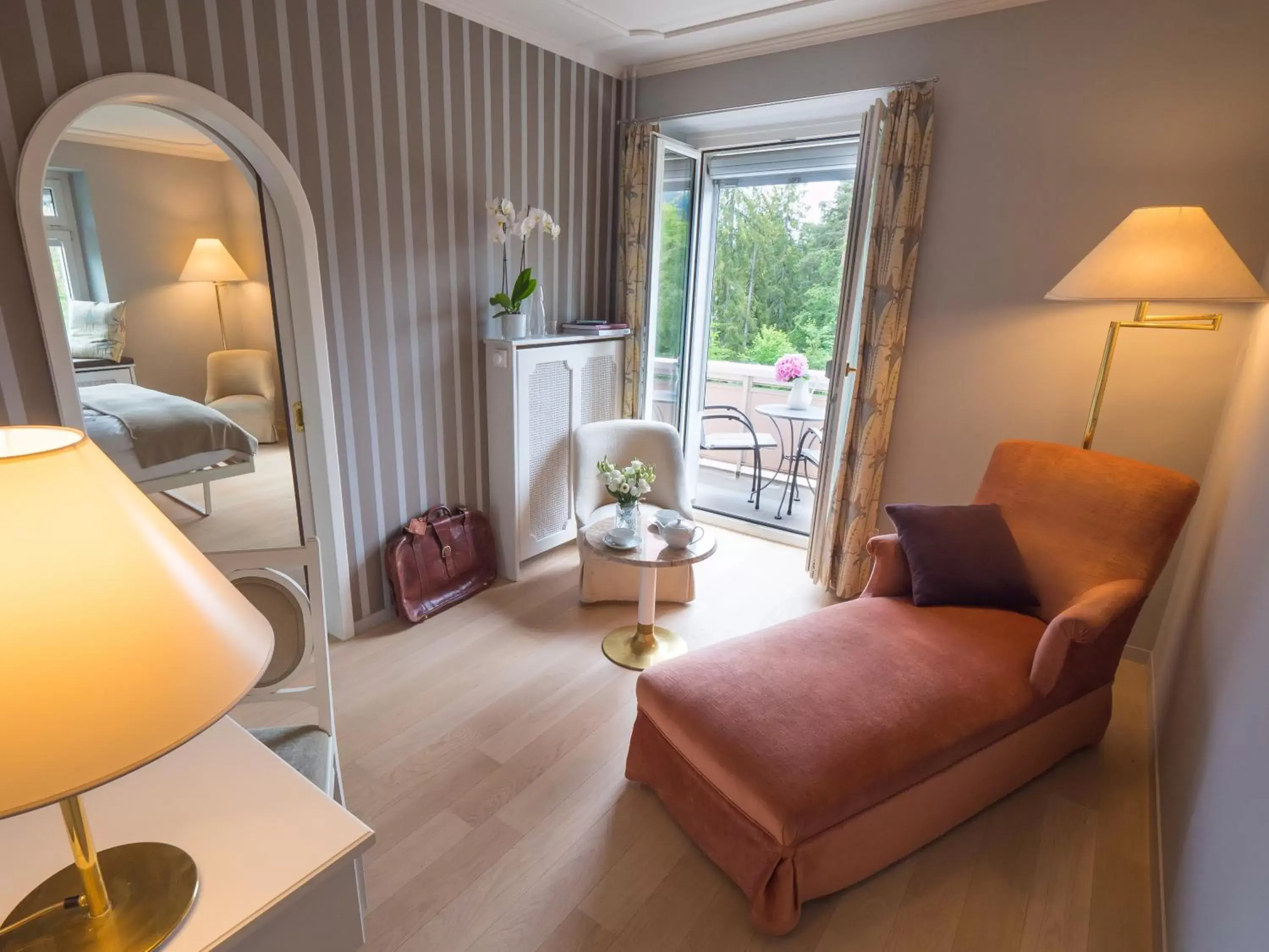Living room, Seating Area in Romantik Hotel Schweizerhof & Spa