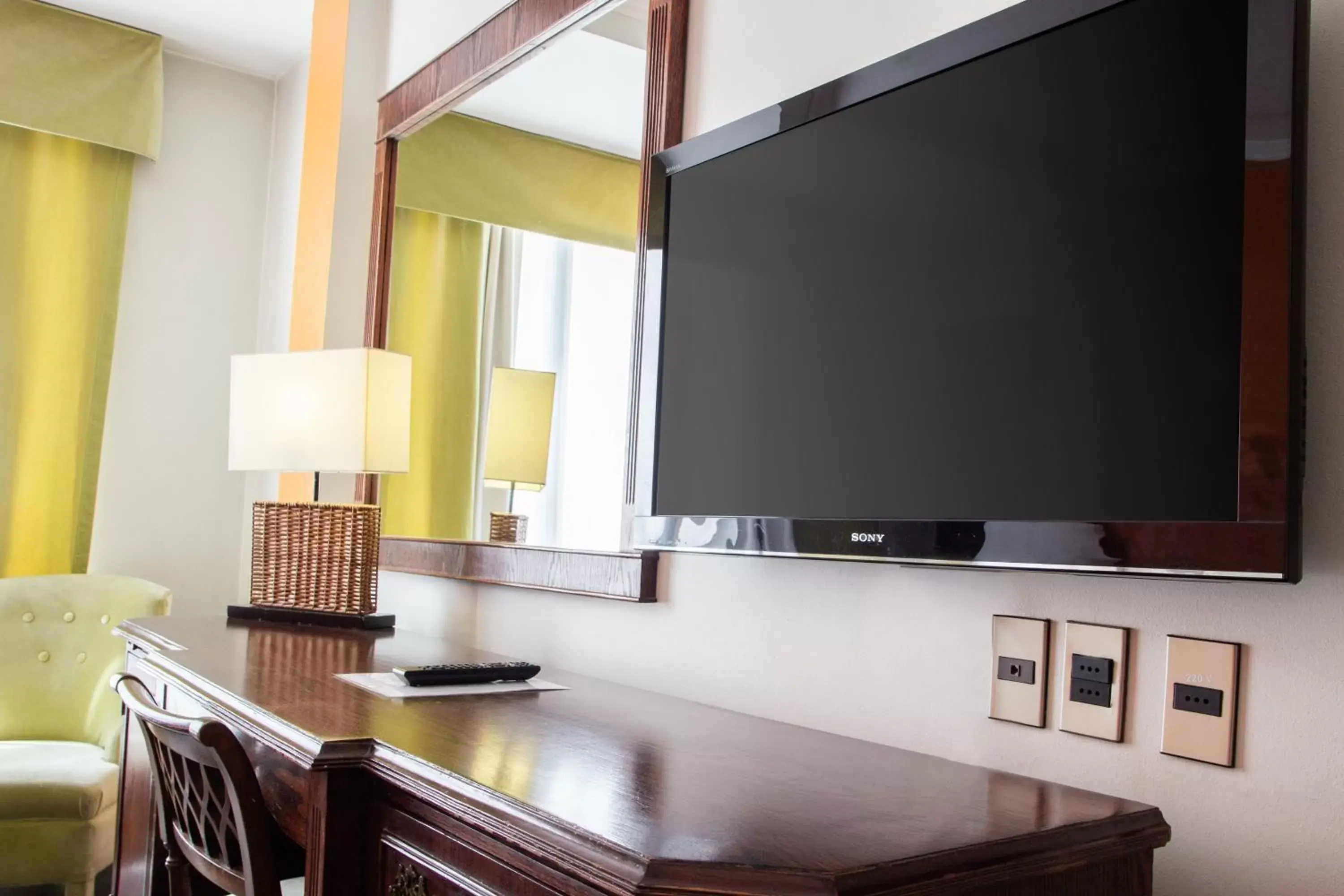 Decorative detail, TV/Entertainment Center in Hotel Fundador