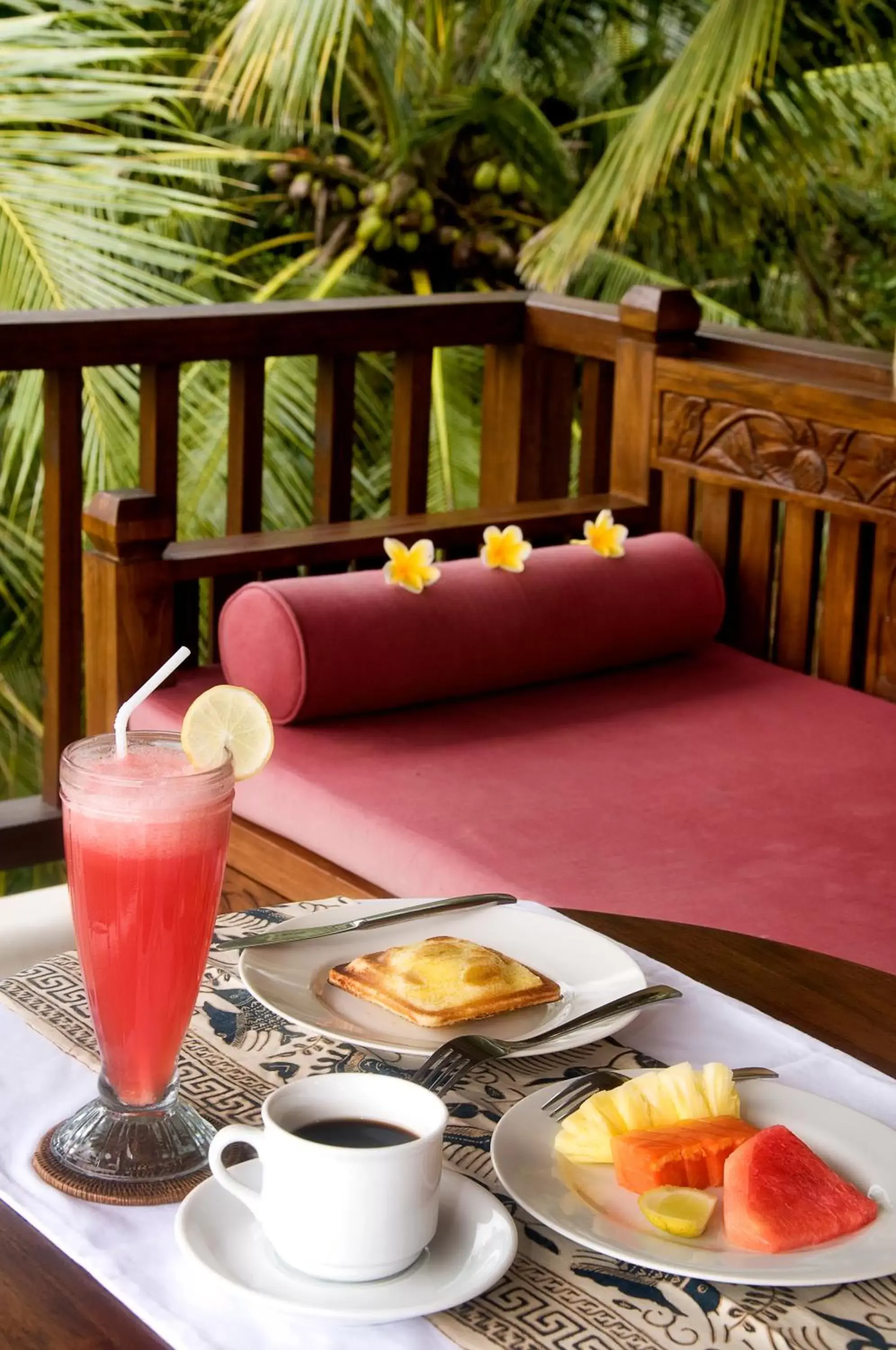 Balcony/Terrace in Sri Aksata Ubud Resort by Adyatma Hospitality