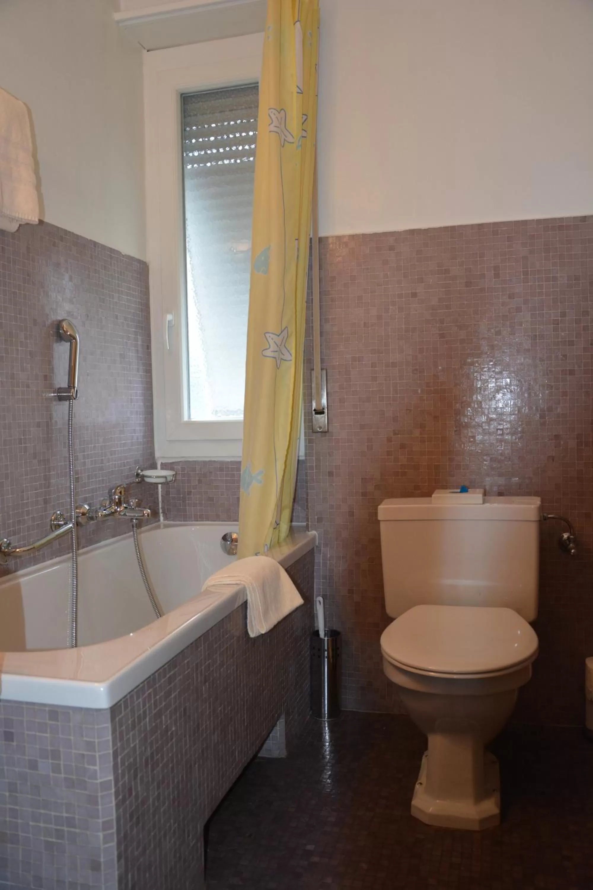 Bathroom in Hotel Dischma - FREE BUS AND TRAIN TICKET