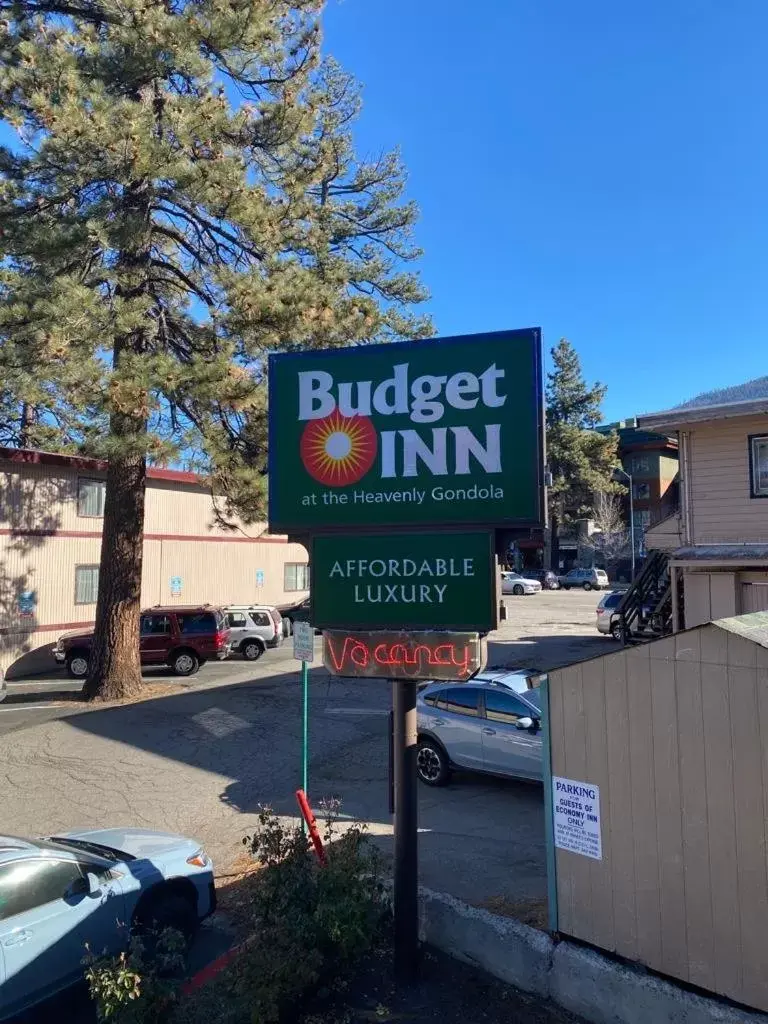 Logo/Certificate/Sign, Property Logo/Sign in Budget INN At The Heavenly Gondola