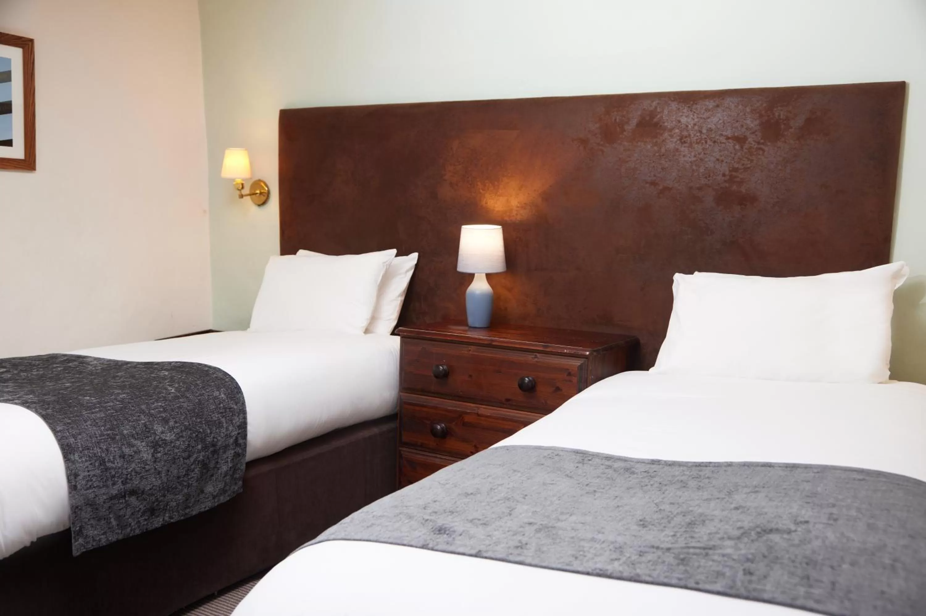 Bedroom, Bed in Bull Hotel by Greene King Inns