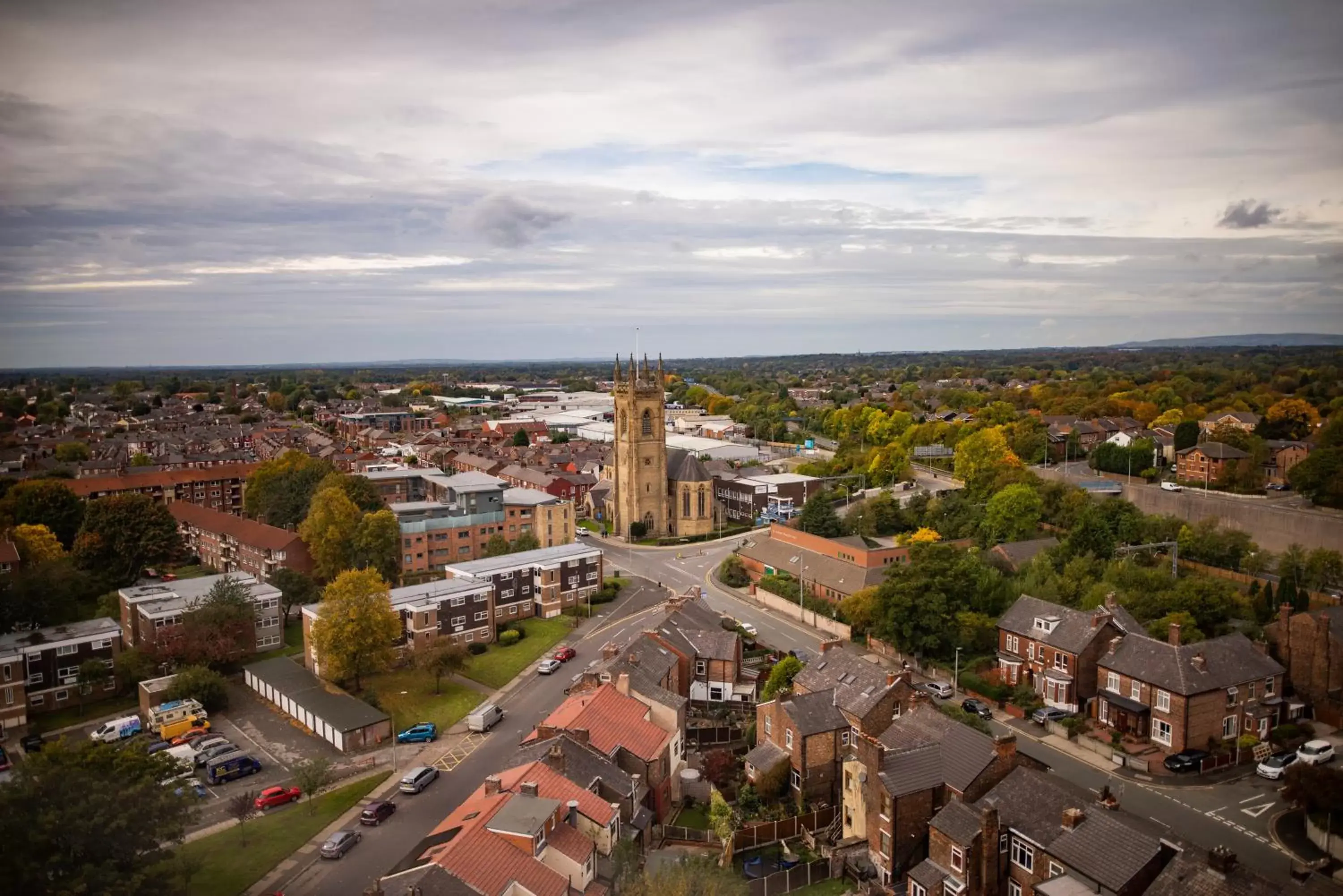 City view, Bird's-eye View in Milton Manchester Hotel