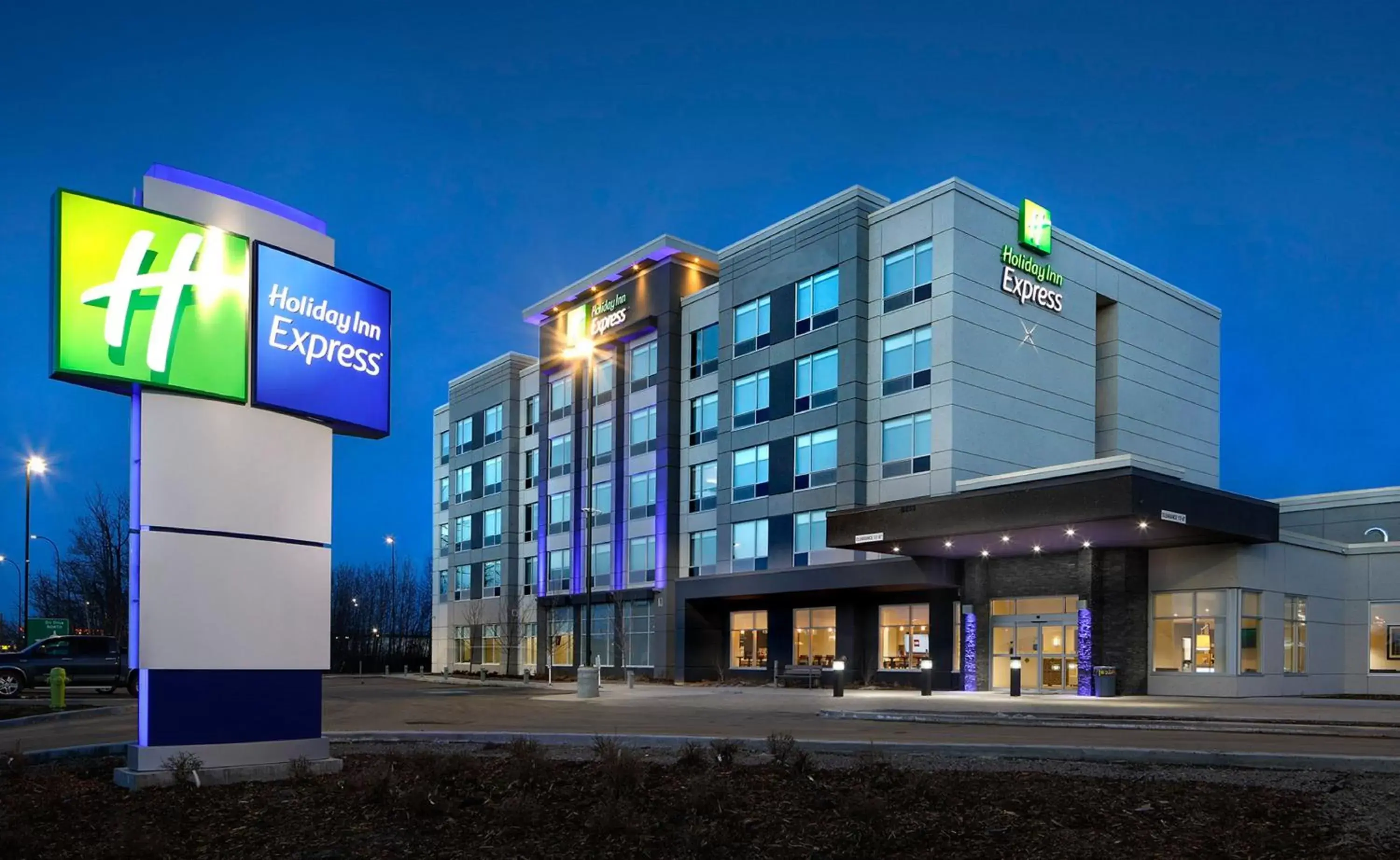 Property building in Holiday Inn Express - Red Deer North, an IHG Hotel