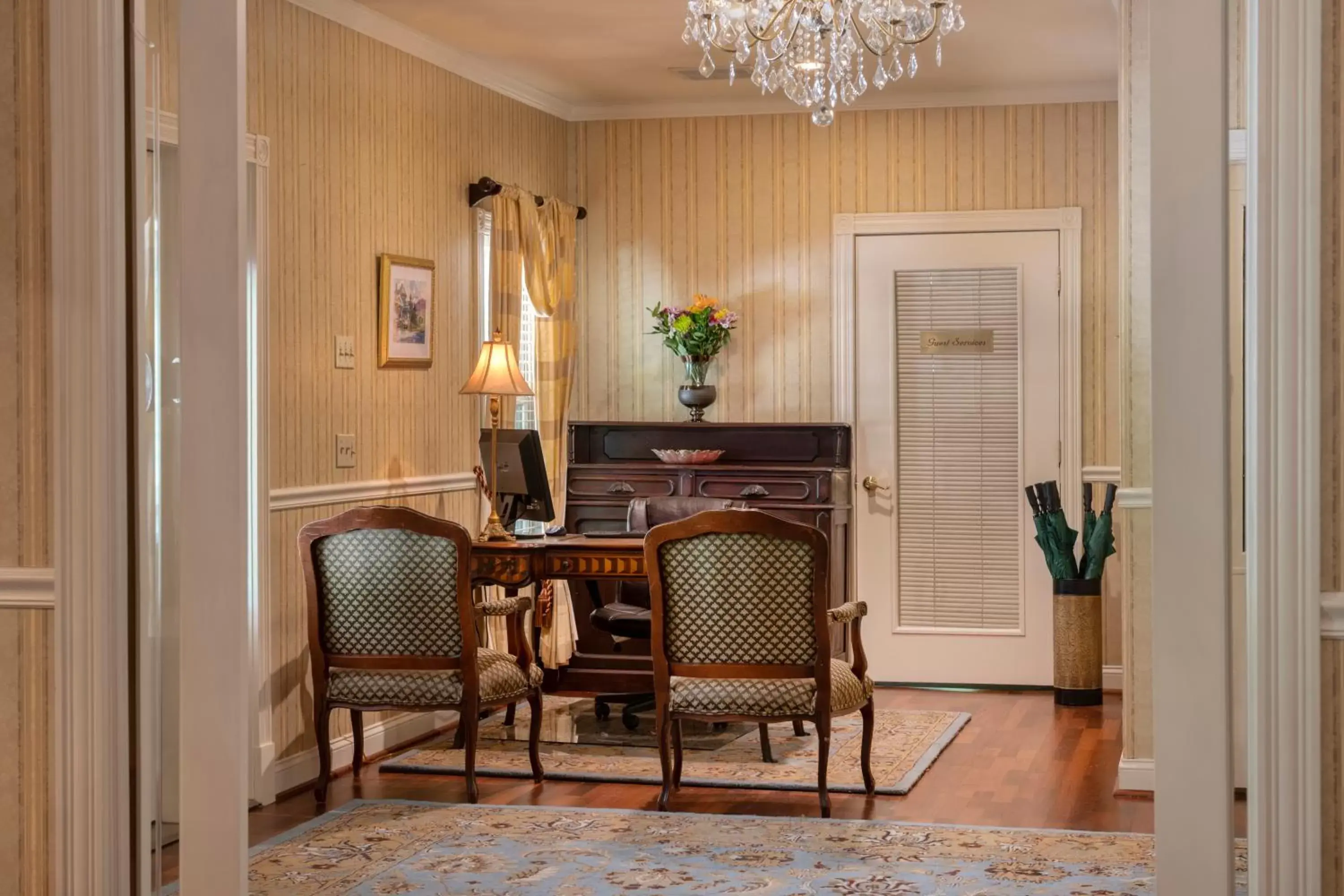 Lobby or reception in The Inn at Thorn Hill Lobby or reception in The Inn at Thorn Hill