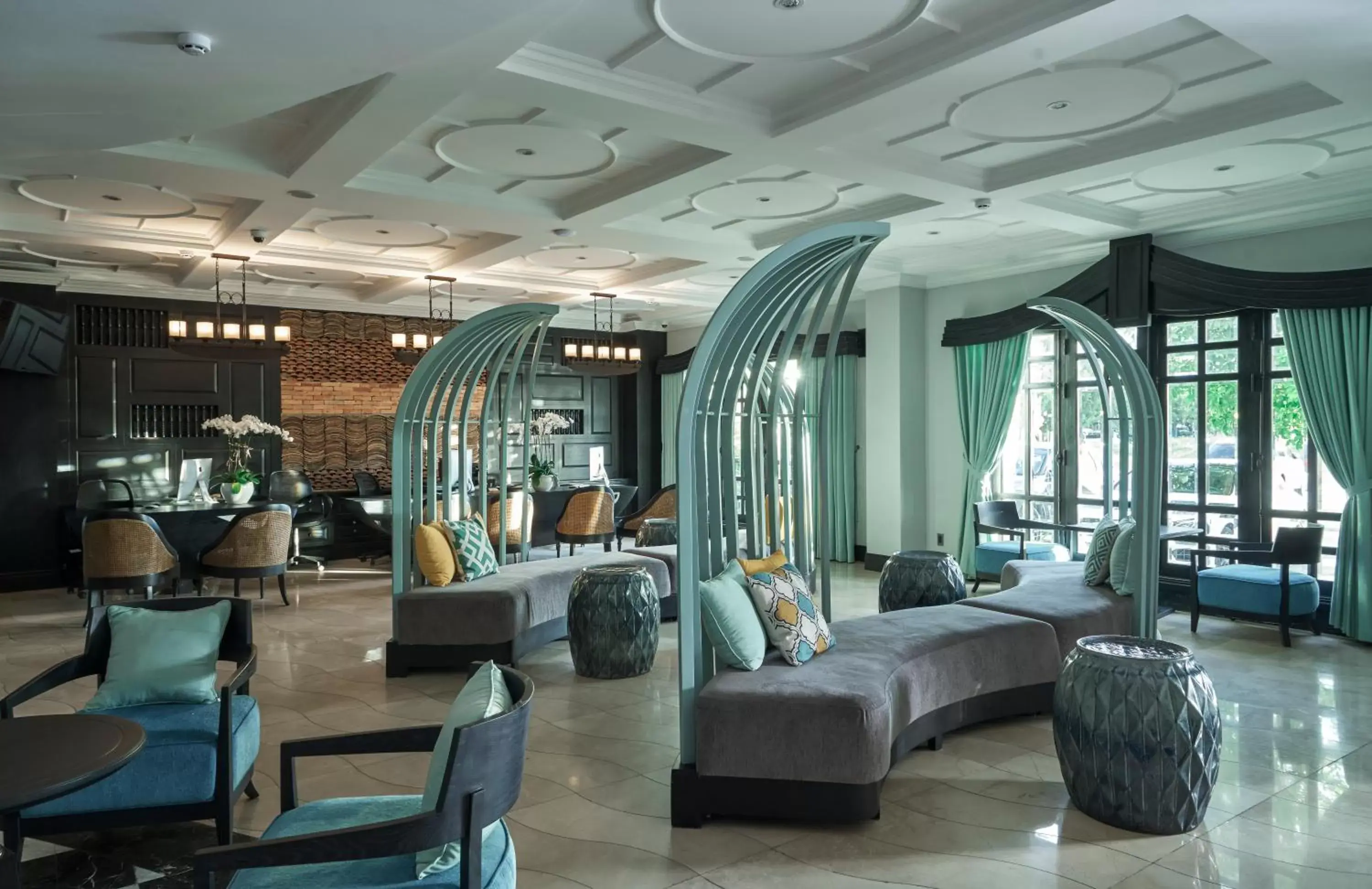 Lobby or reception in Anio Boutique Hotel Hoian