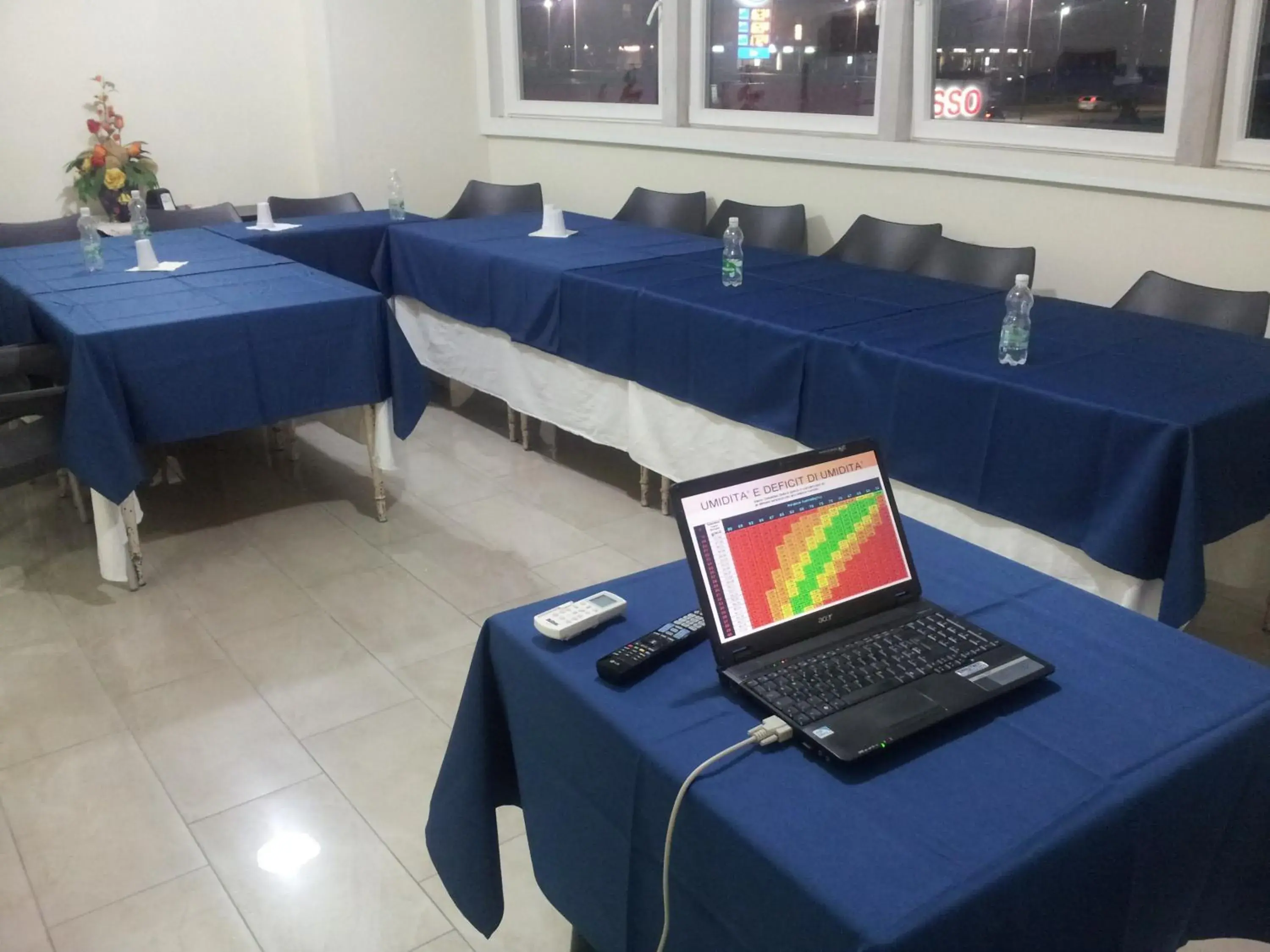 Business Area/Conference Room in Hotel Happy