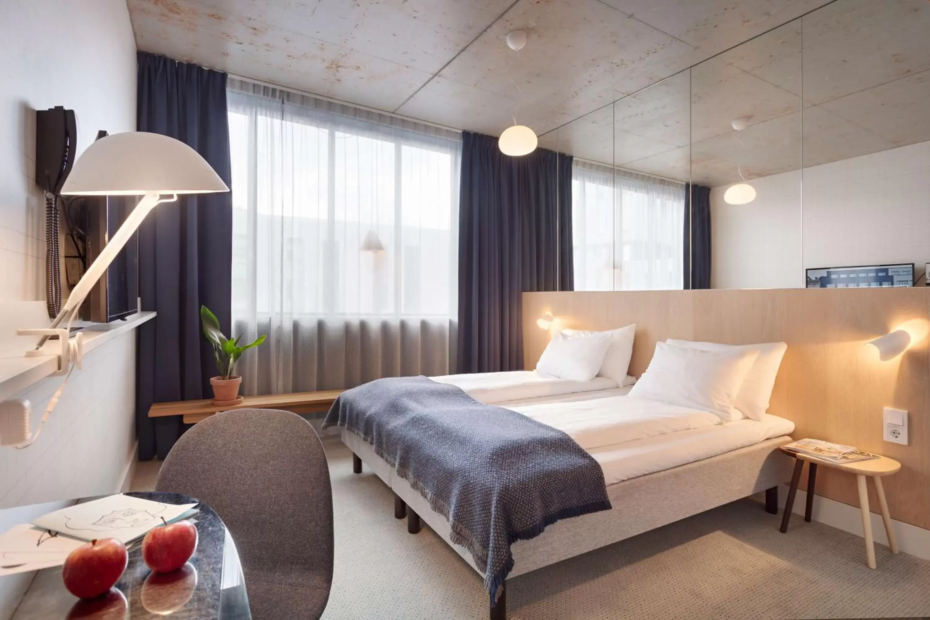 TV and multimedia, Bed in Zander K Hotel TV and multimedia, Bed in Zander K Hotel