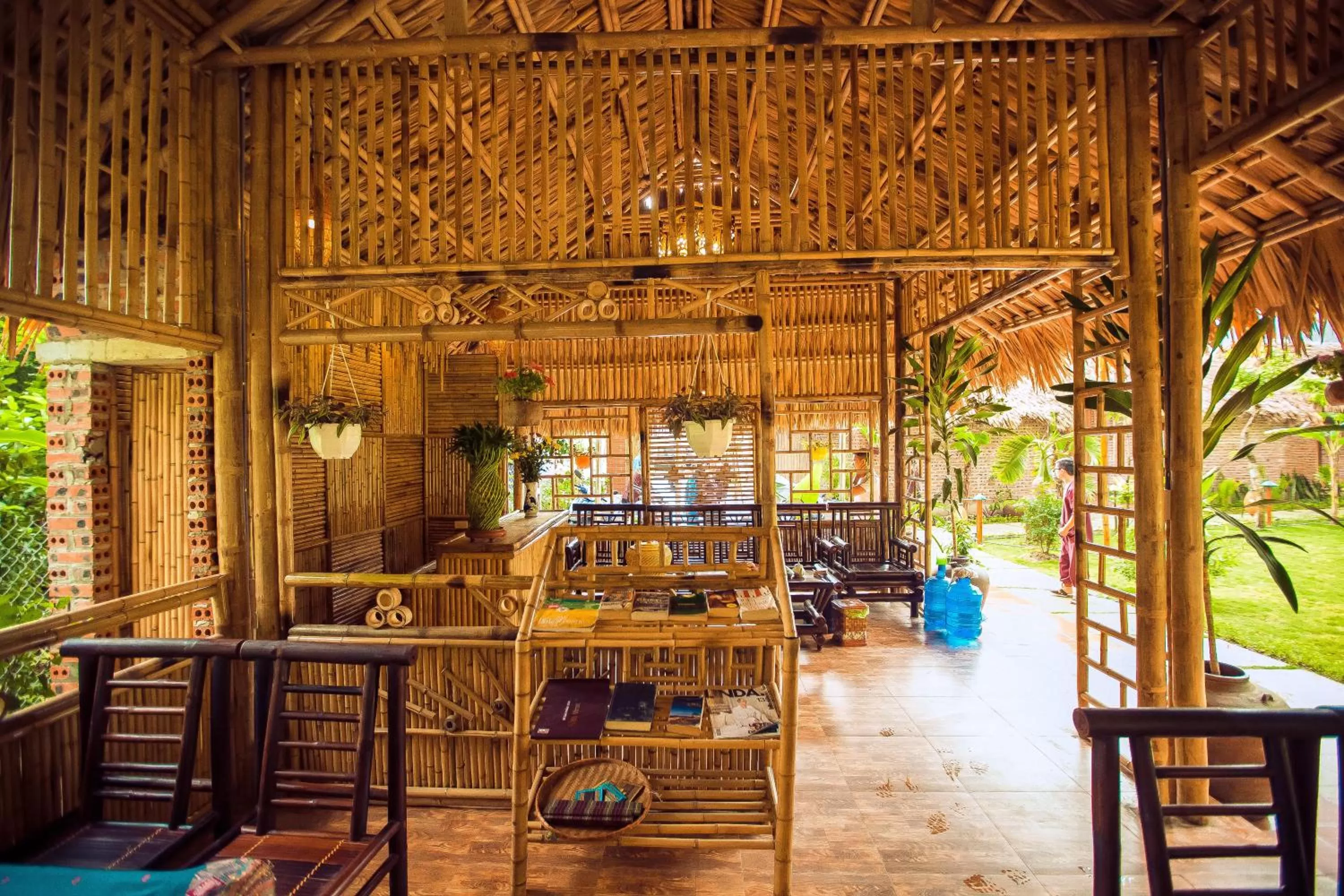 Decorative detail in Tam Coc Rice Fields Resort