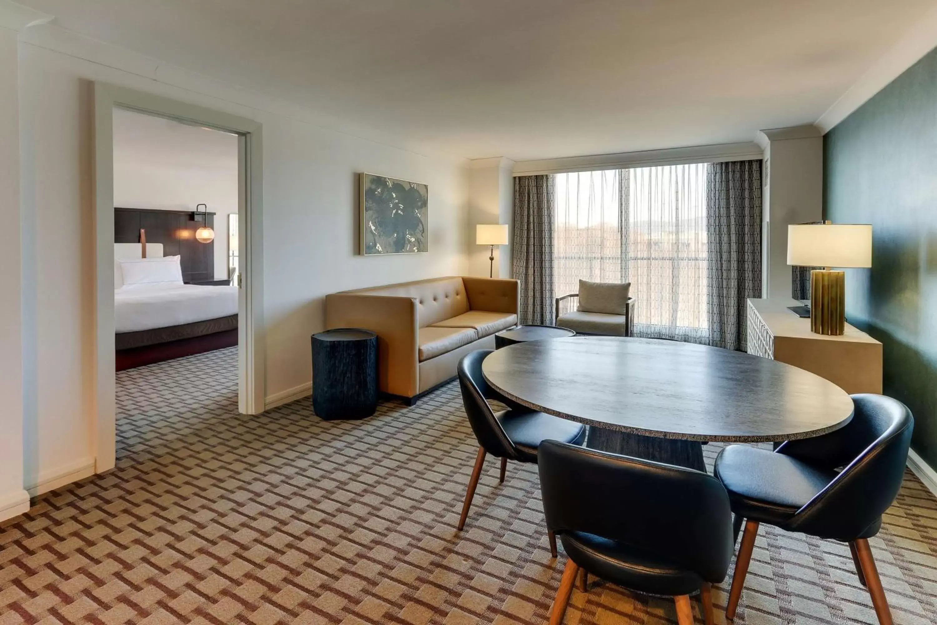 Living room, Dining Area in The Chattanoogan Hotel, Curio Collection By Hilton