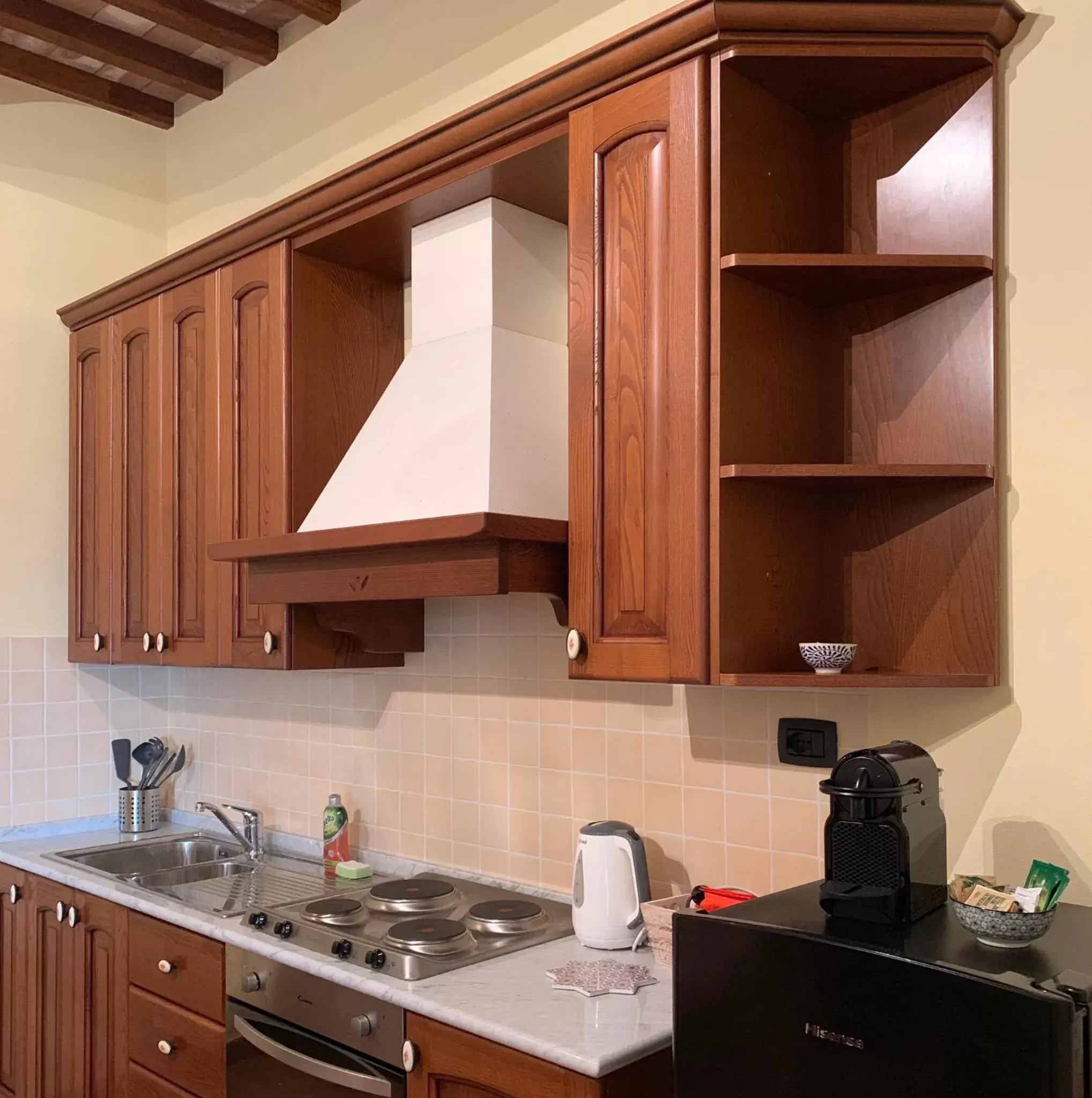 Kitchen/Kitchenette in Villa Preselle Country Resort