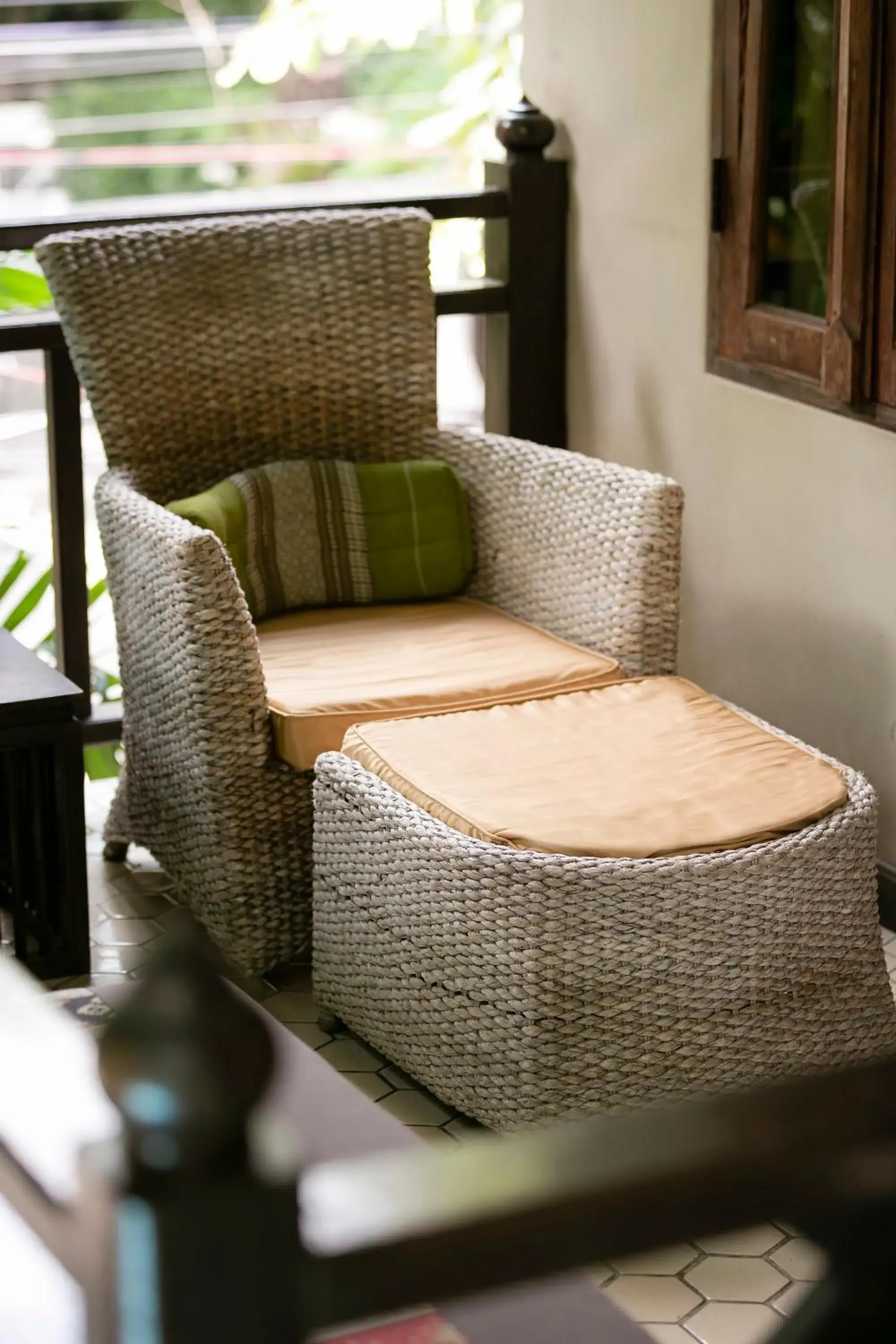 Balcony/Terrace, Seating Area in Amata Lanna Chiang Mai, One Member of the Secret Retreats