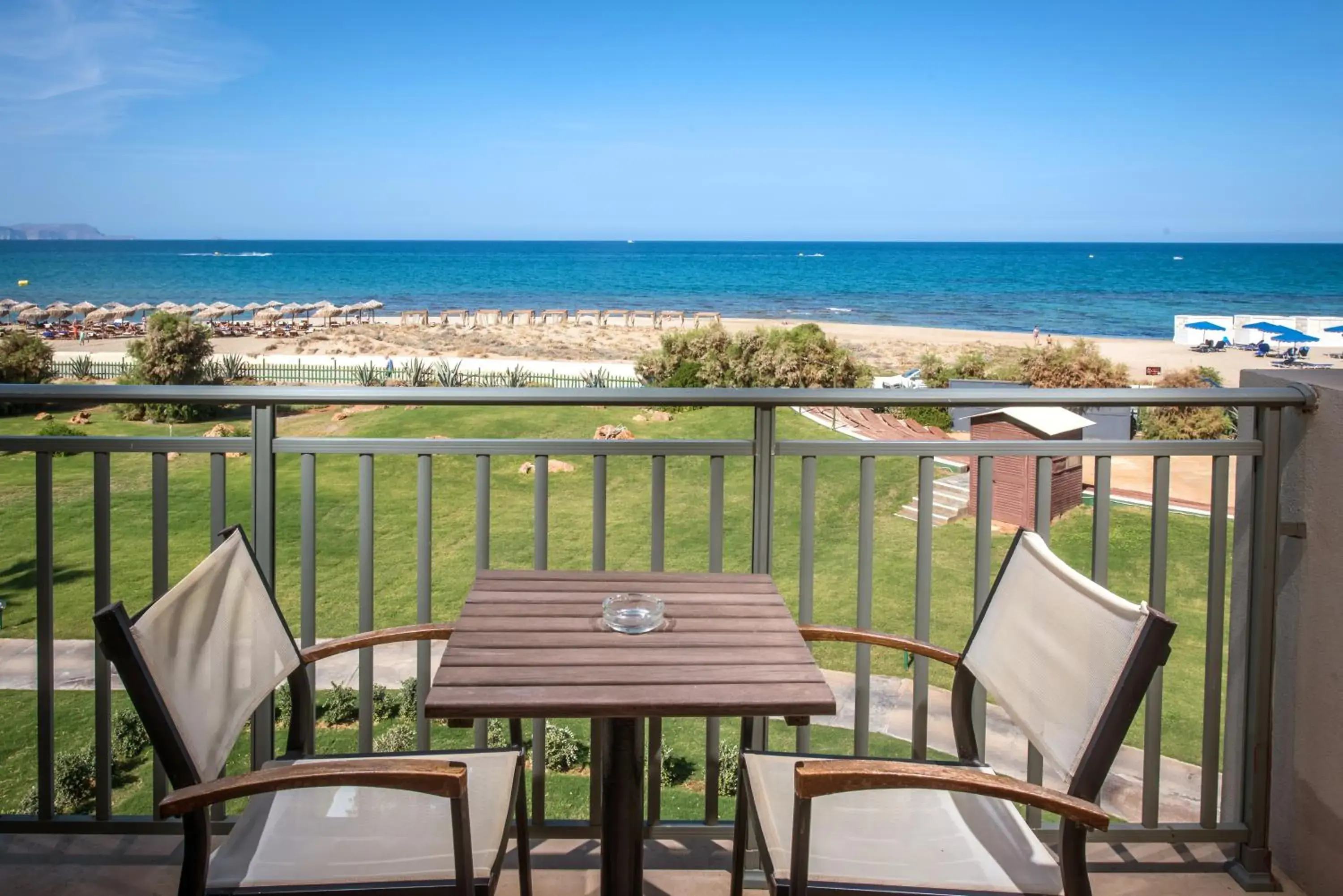 Sea view, Balcony/Terrace in Bella Beach Hotel