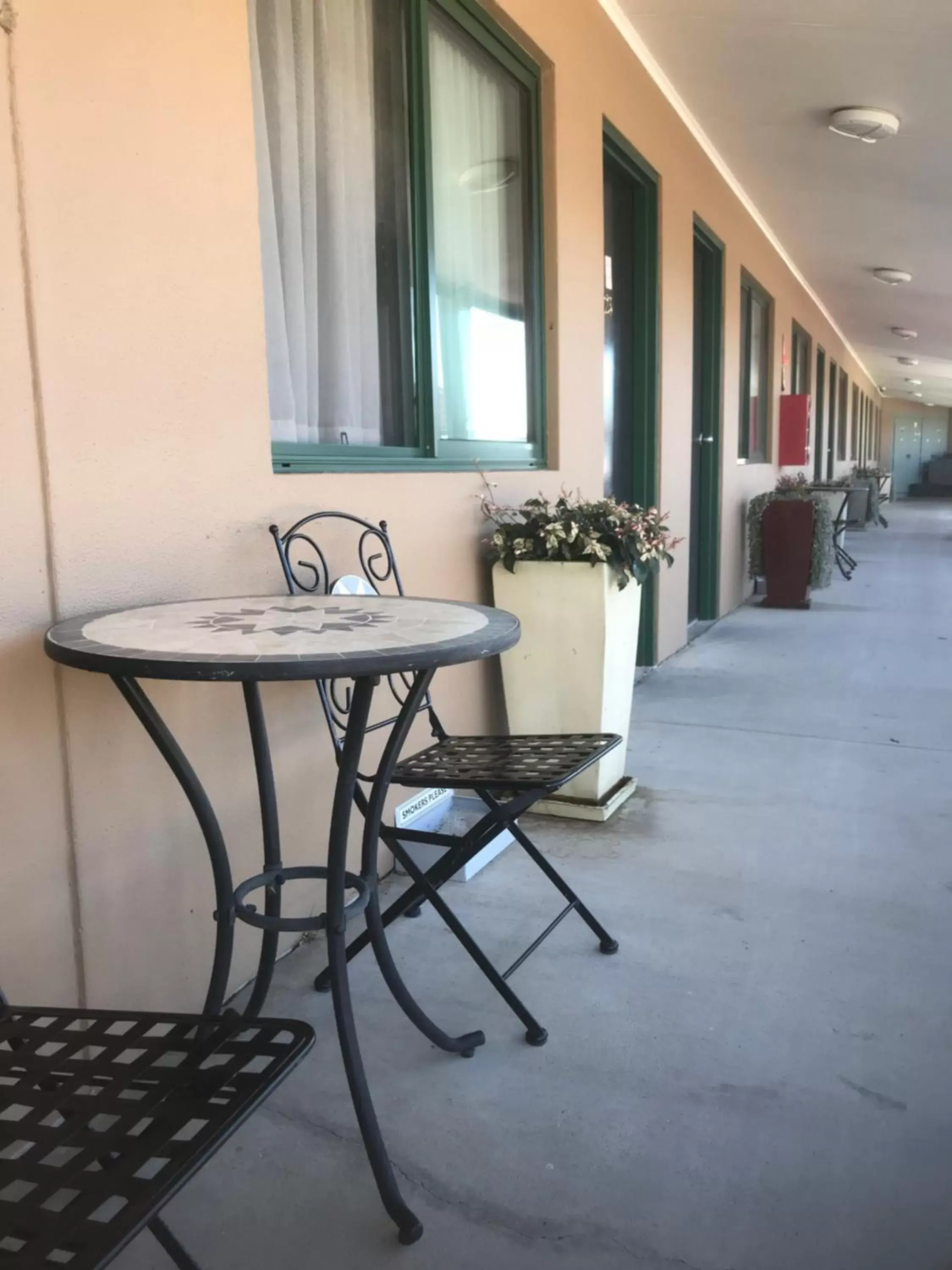 Balcony/Terrace in The Bakehouse Motel