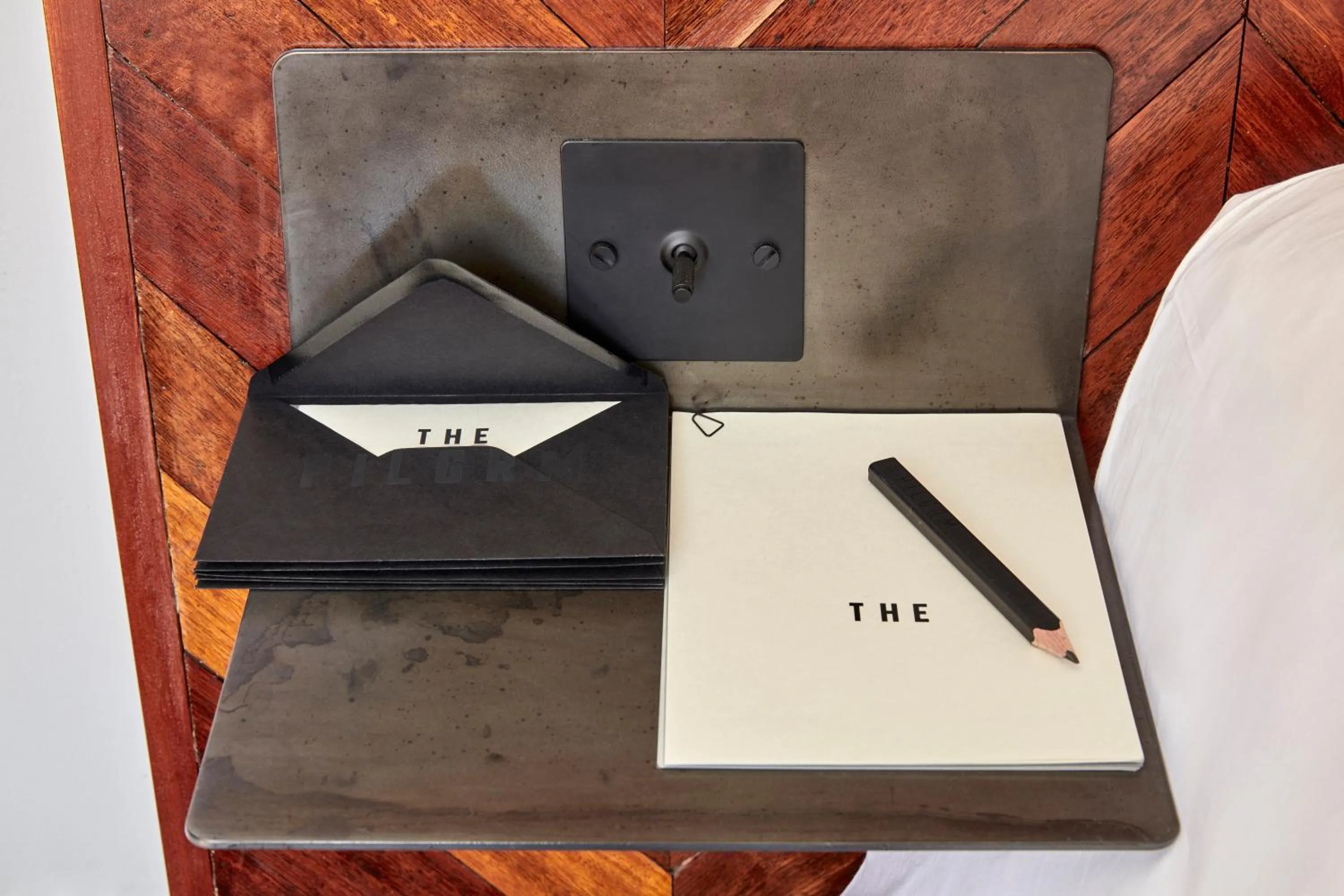 Decorative detail in The Pilgrm