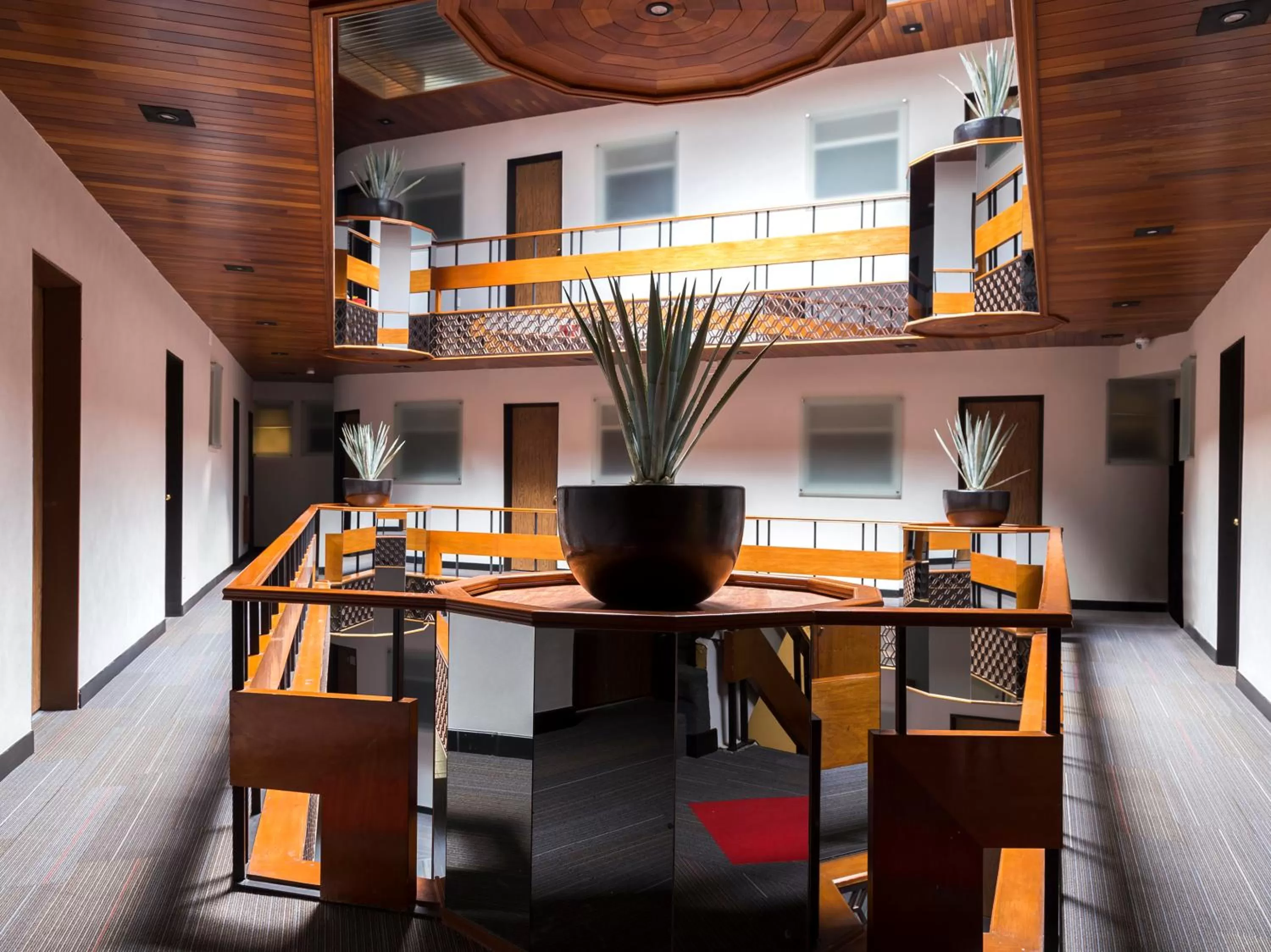 Lobby or reception in Hotel Marti