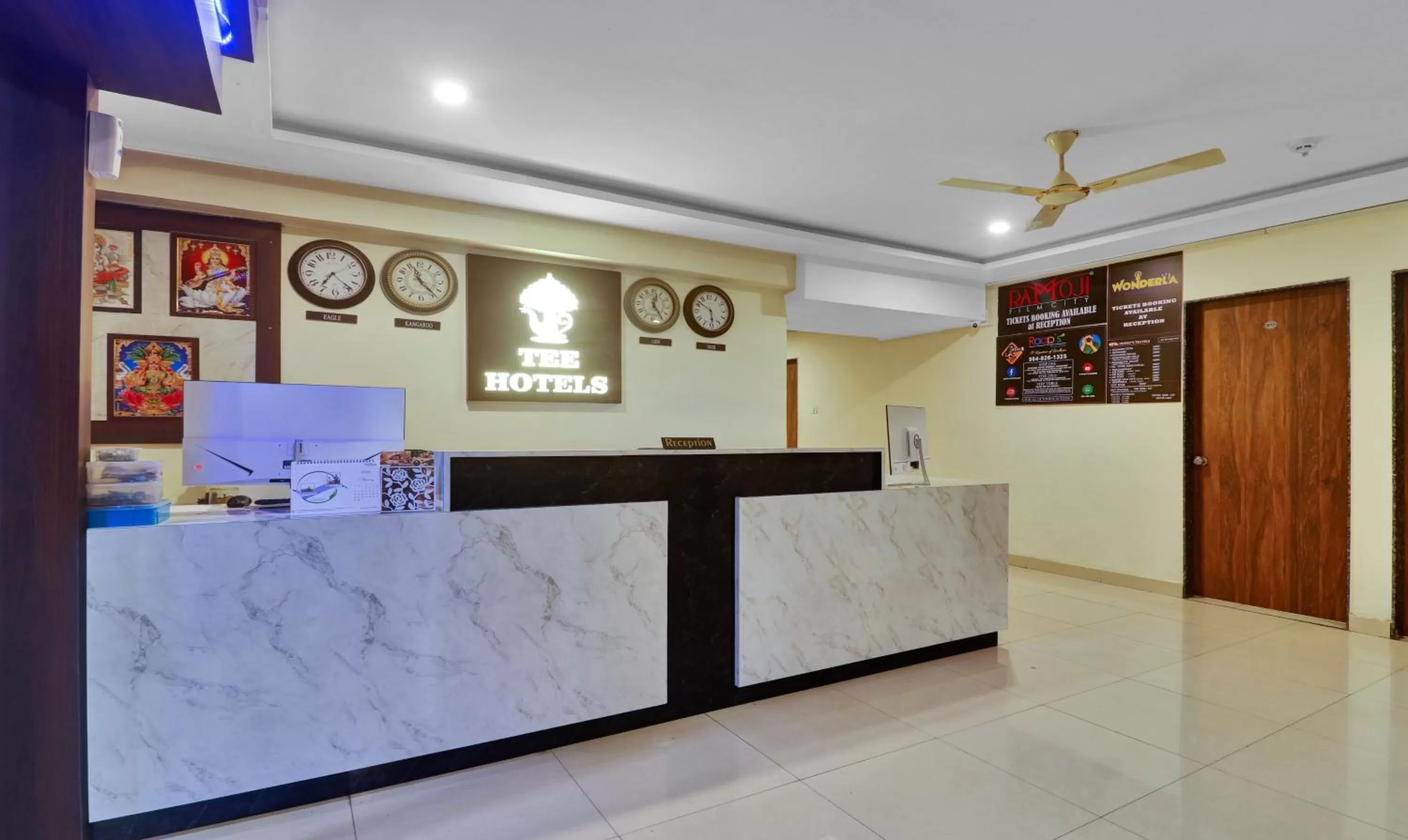 Lobby or reception in Treebo Tee