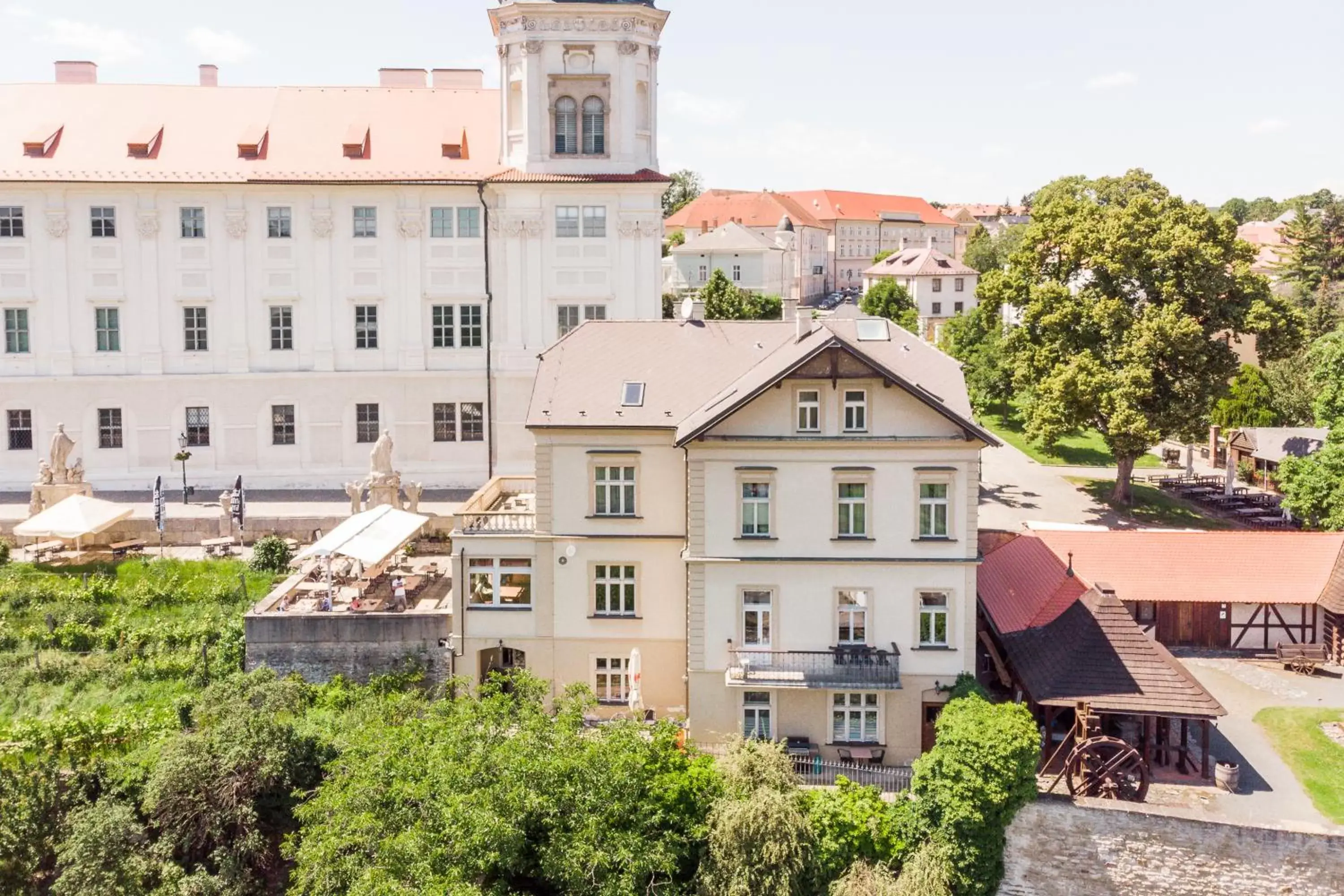 Bird's eye view, Property Building in Vila U Varhanáře