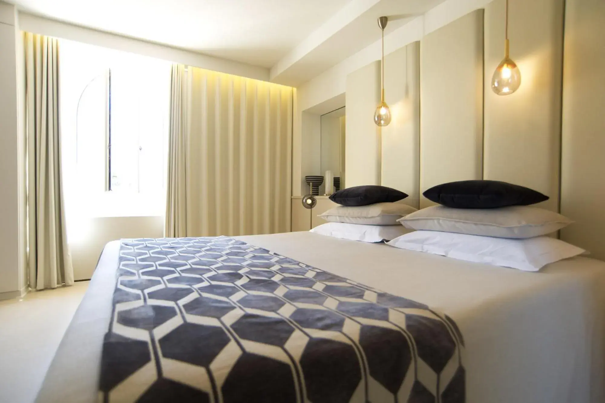 Bed in Hotel Spa Genovese