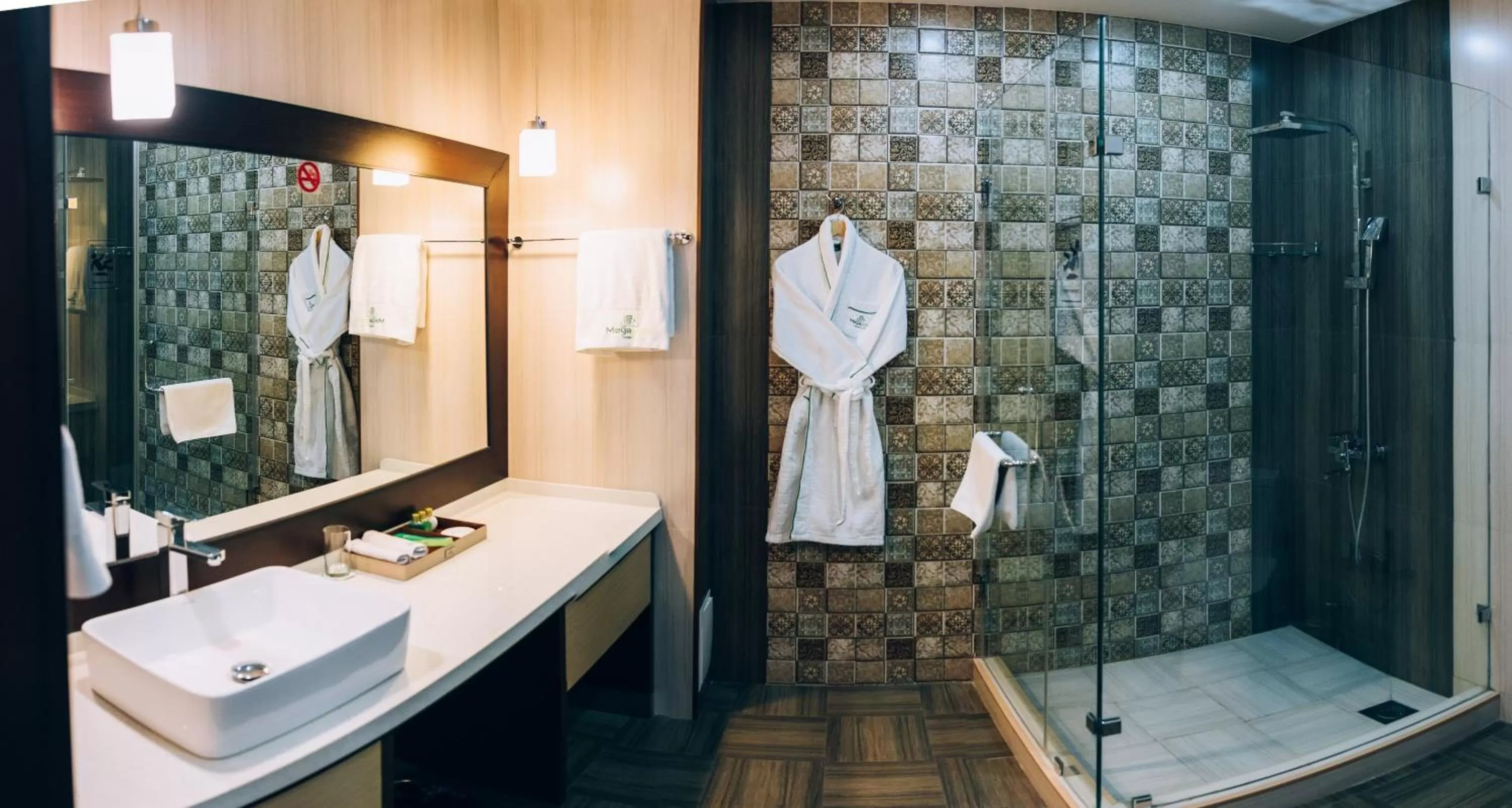 Bathroom in Megapolis Hotel Shymkent