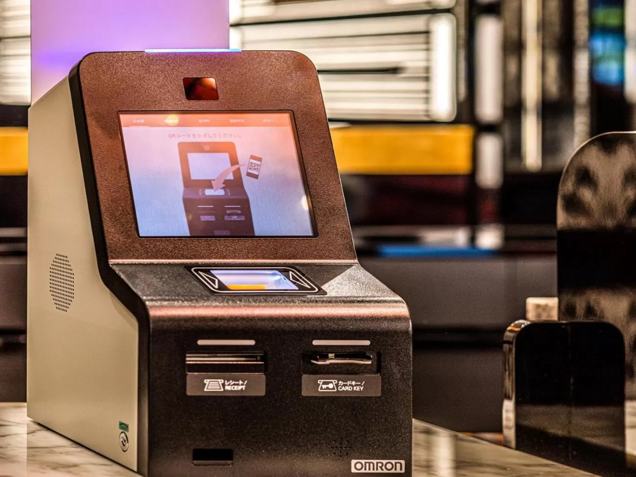 Lobby or reception in APA Hotel Kobe Sannomiya