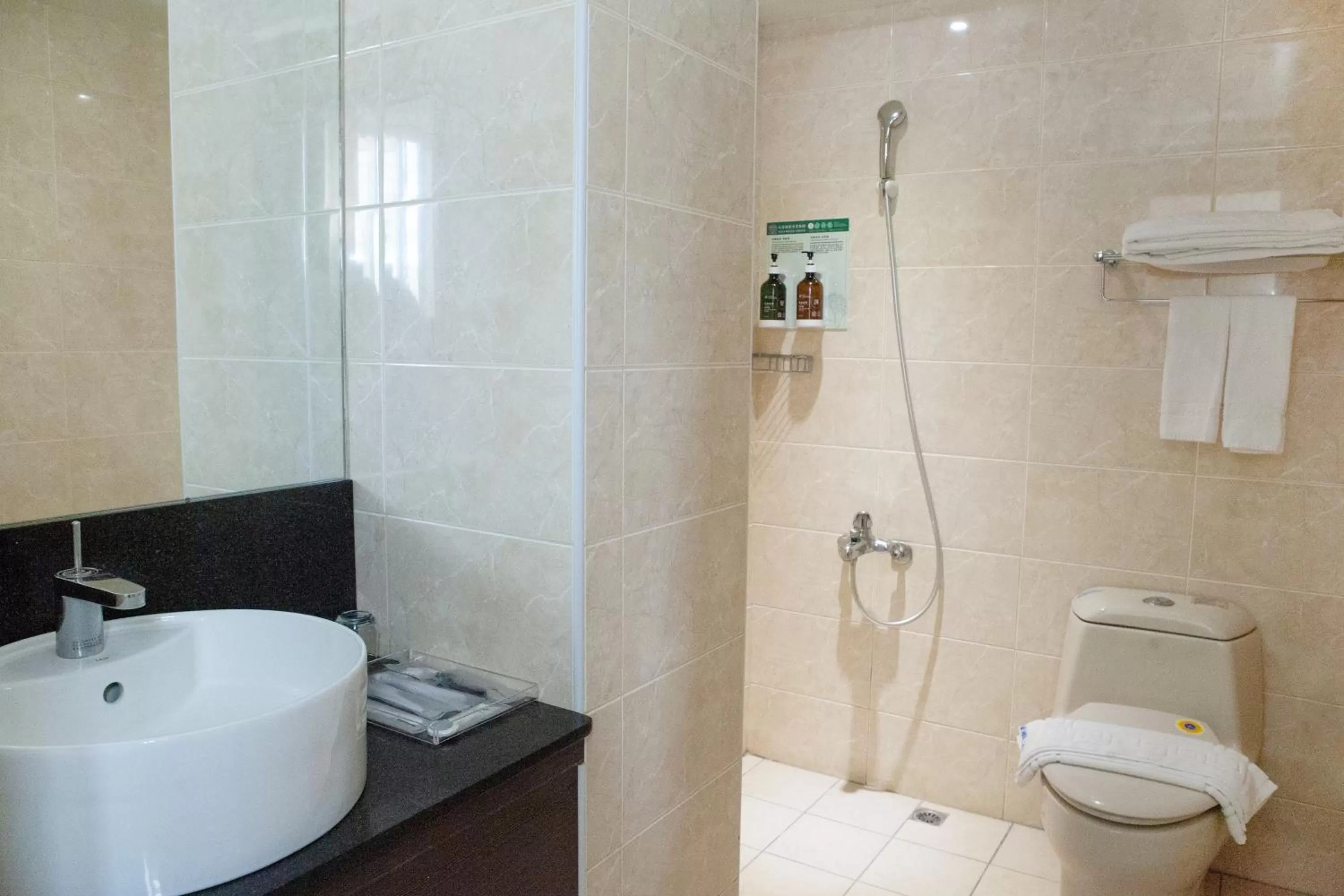 Shower in YUAI FU HAO Hotel