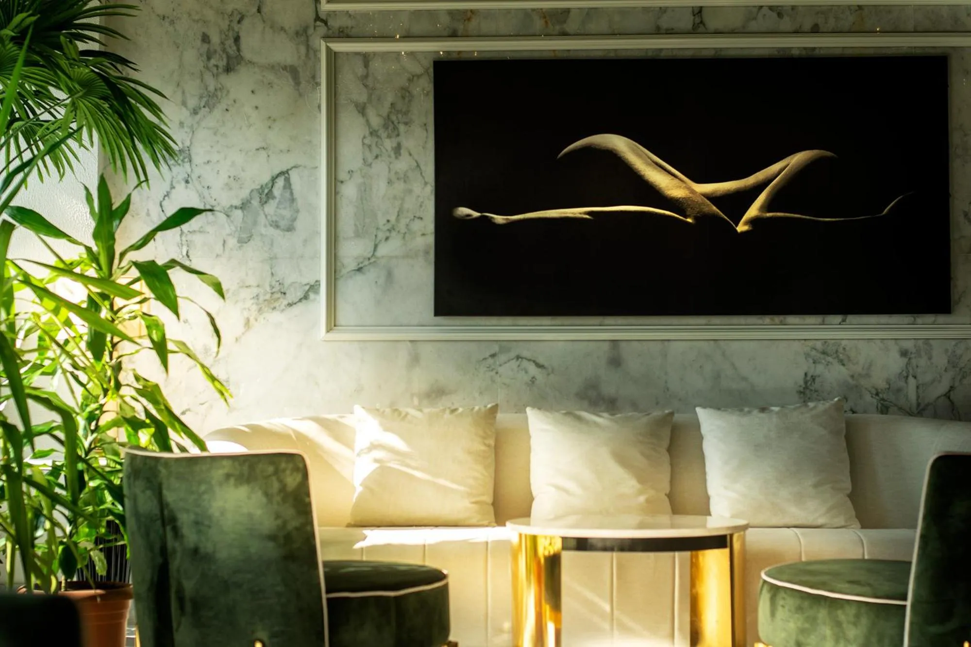 Seating area in TNR Otel & Spa