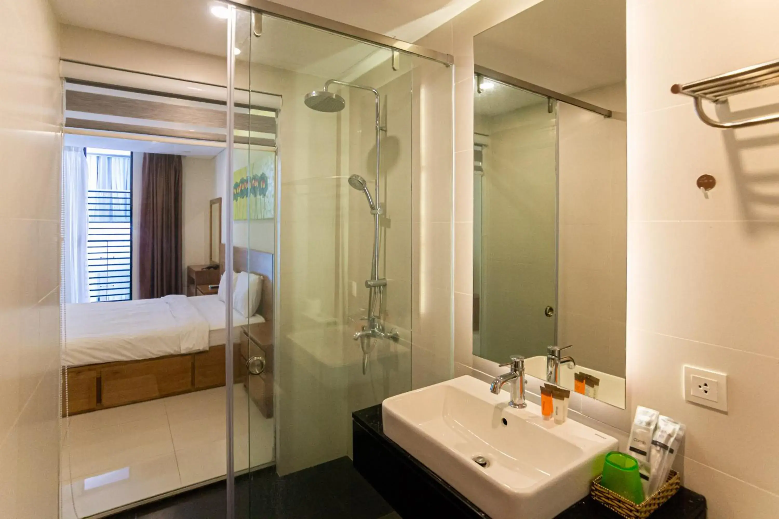 Bathroom in Holi Beach Hotel & Apartments