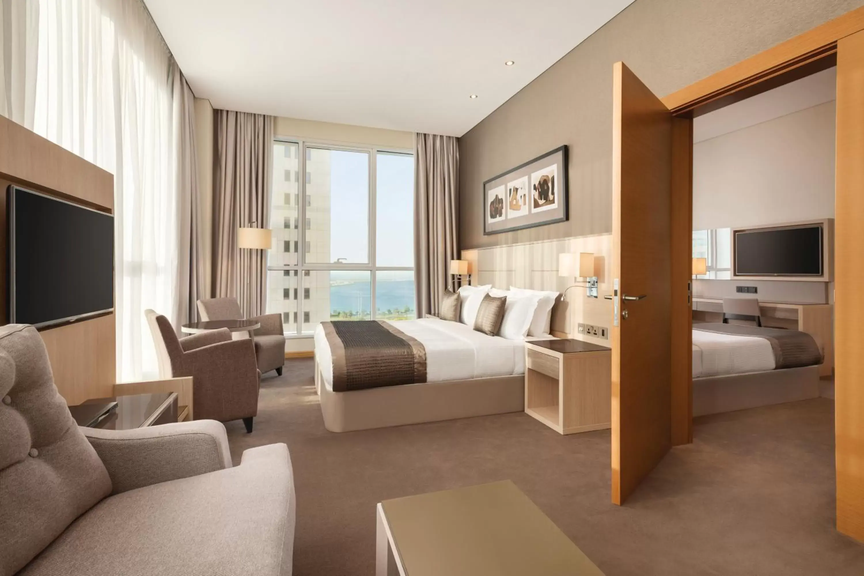 Bedroom in TRYP by Wyndham Abu Dhabi City Center