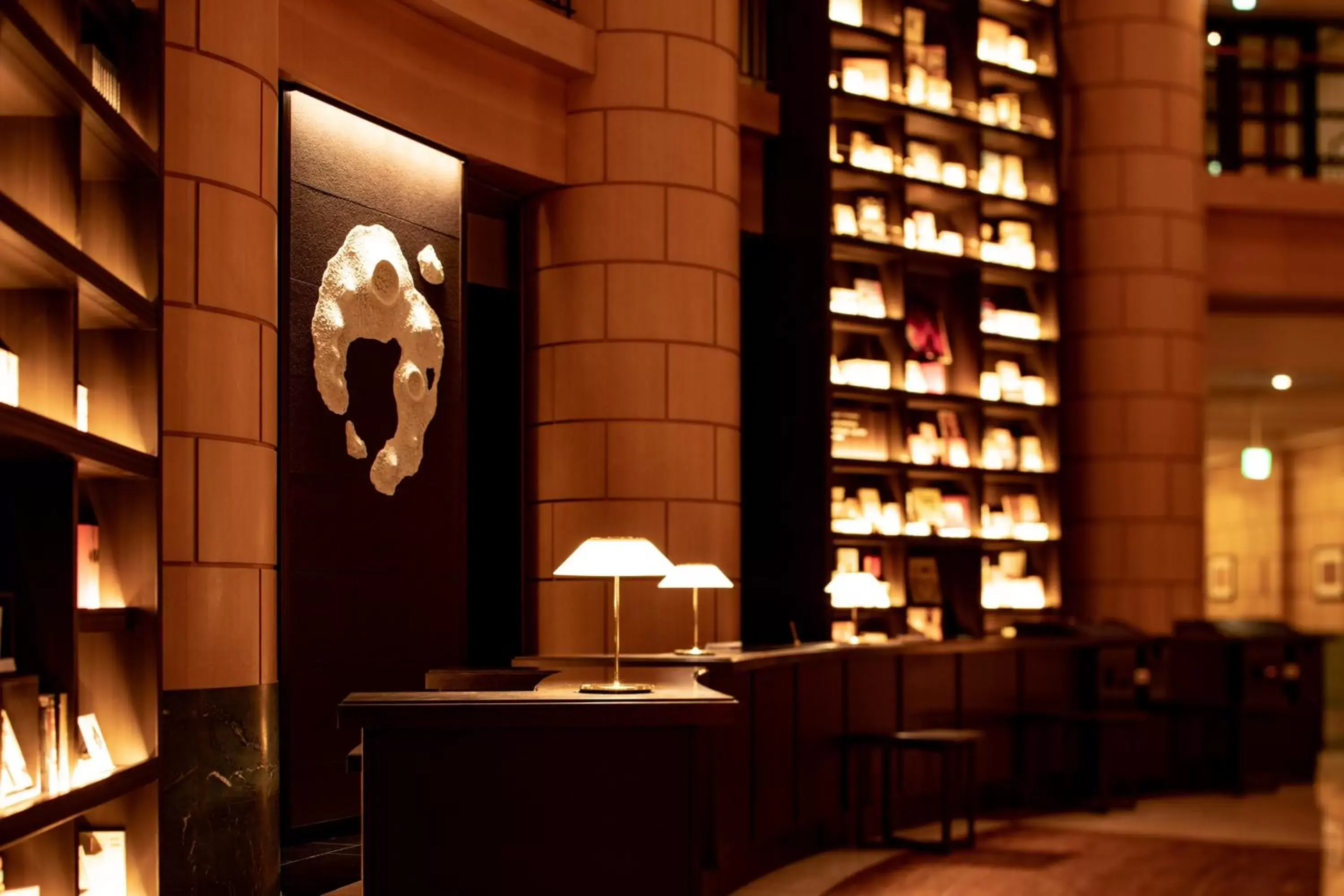 Lobby or reception in THE BASICS FUKUOKA Lobby or reception in THE BASICS FUKUOKA