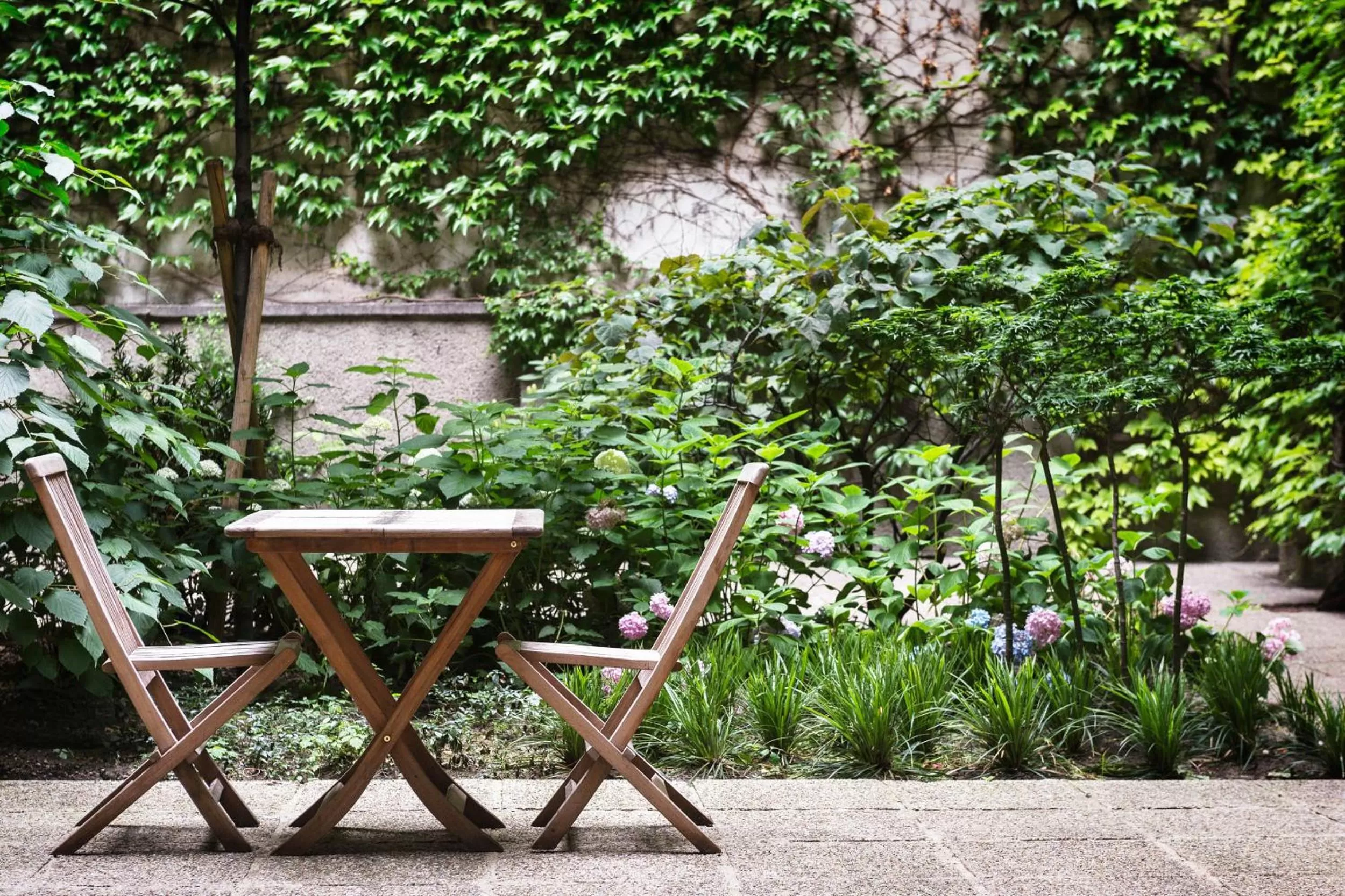 Garden in Hotel Kunsthof