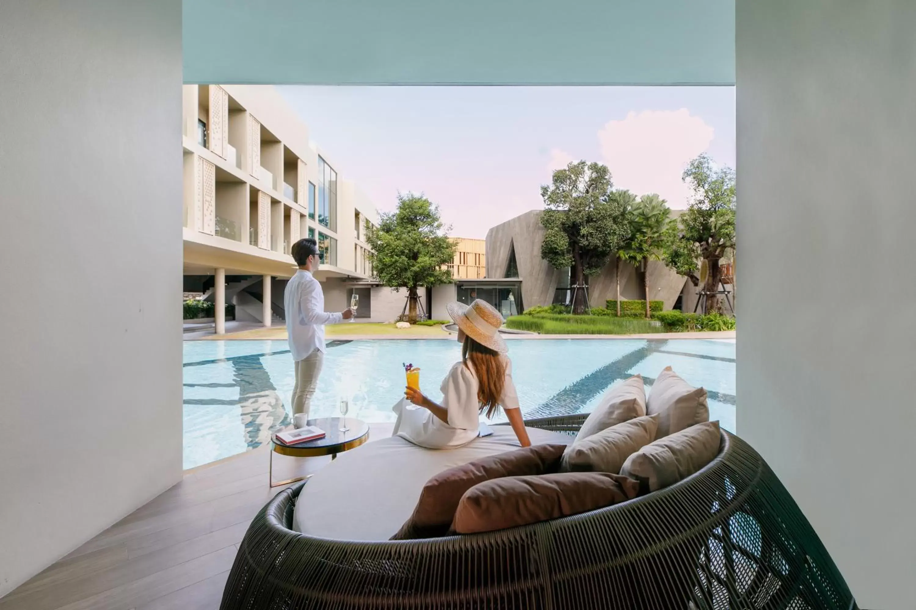 Pool view, Swimming Pool in The Signature Hotel Airport