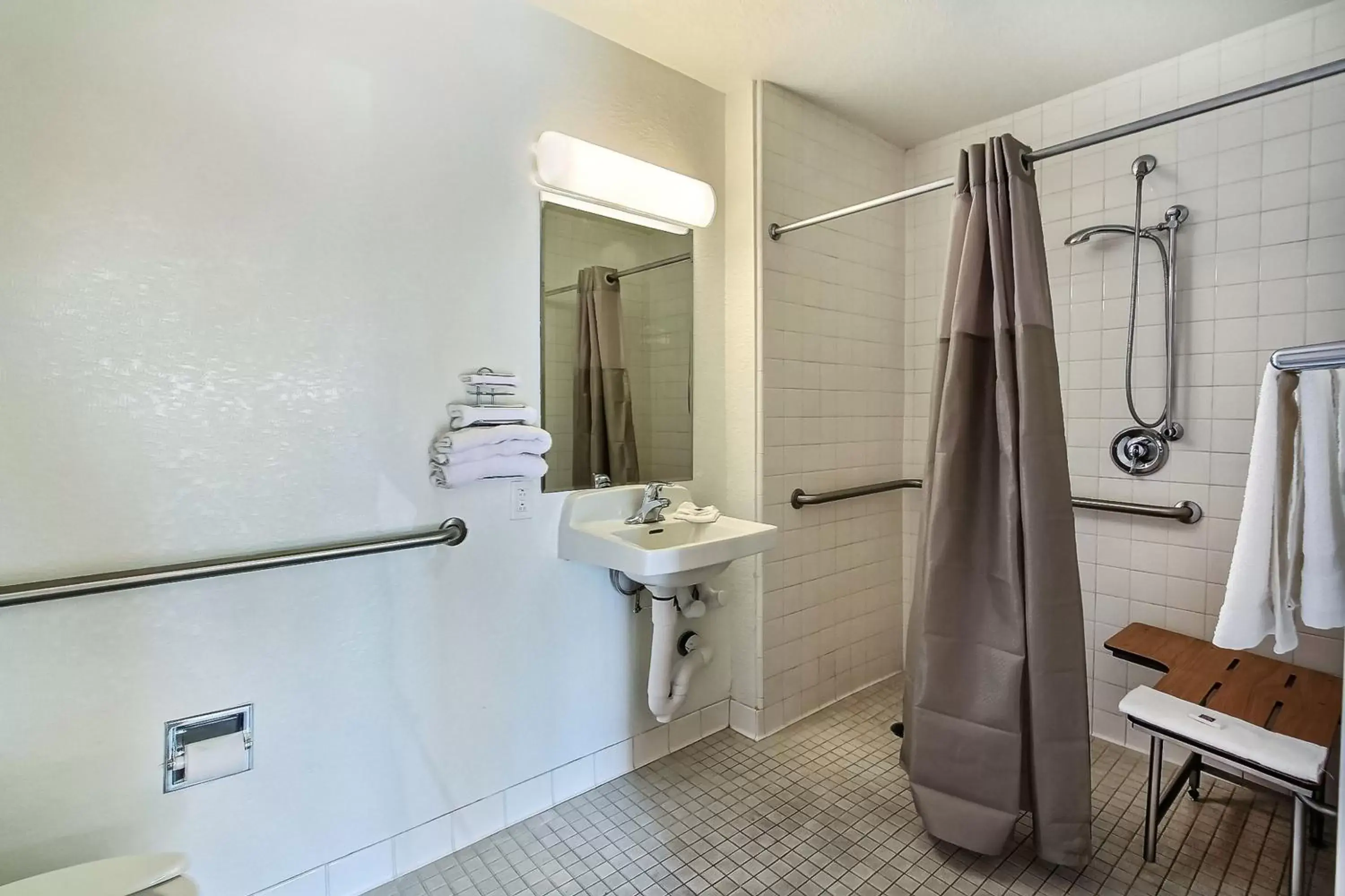 Bathroom in Motel 6-San Jose, CA - South