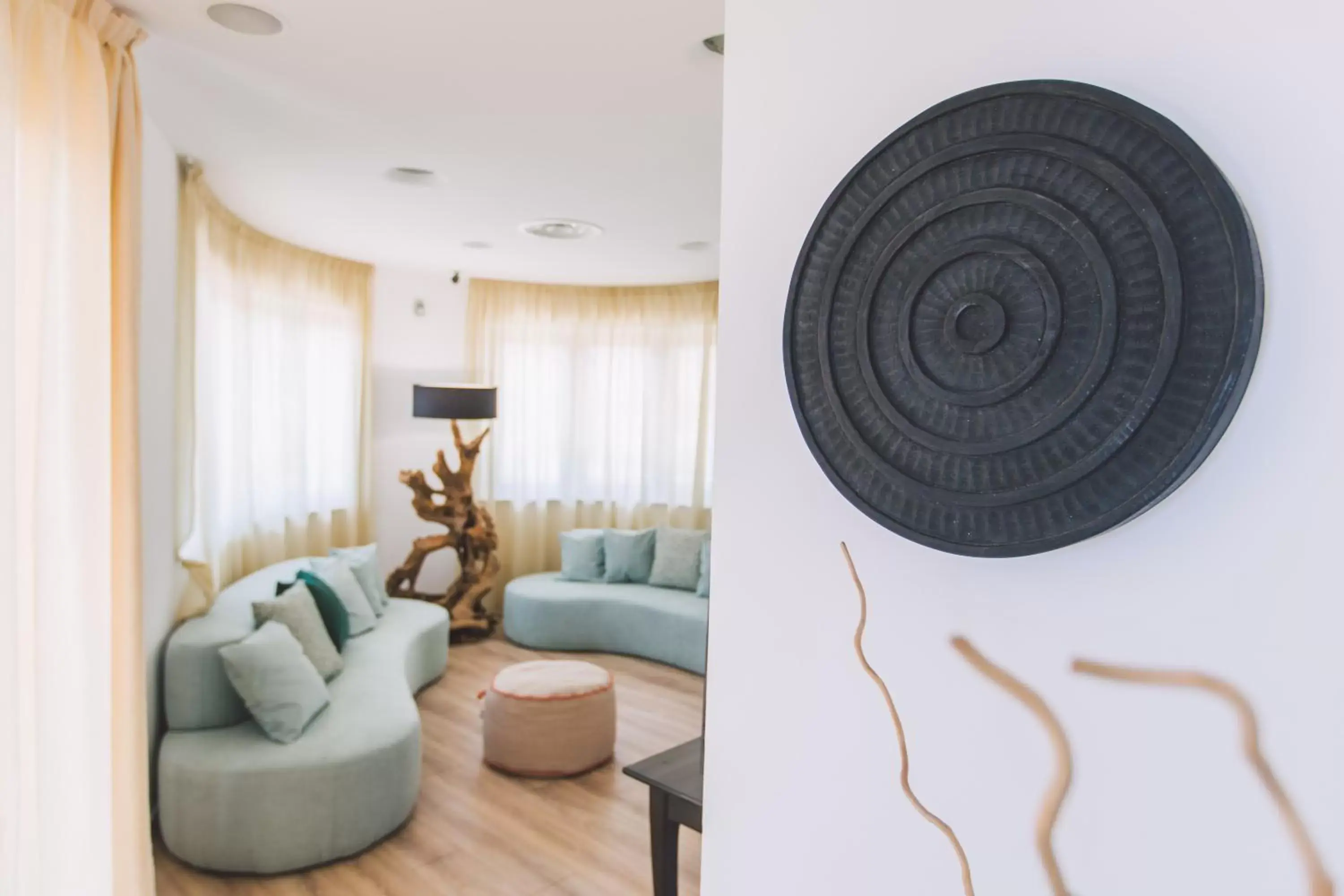 Living room in Taormina Palace Hotel Living room in Taormina Palace Hotel