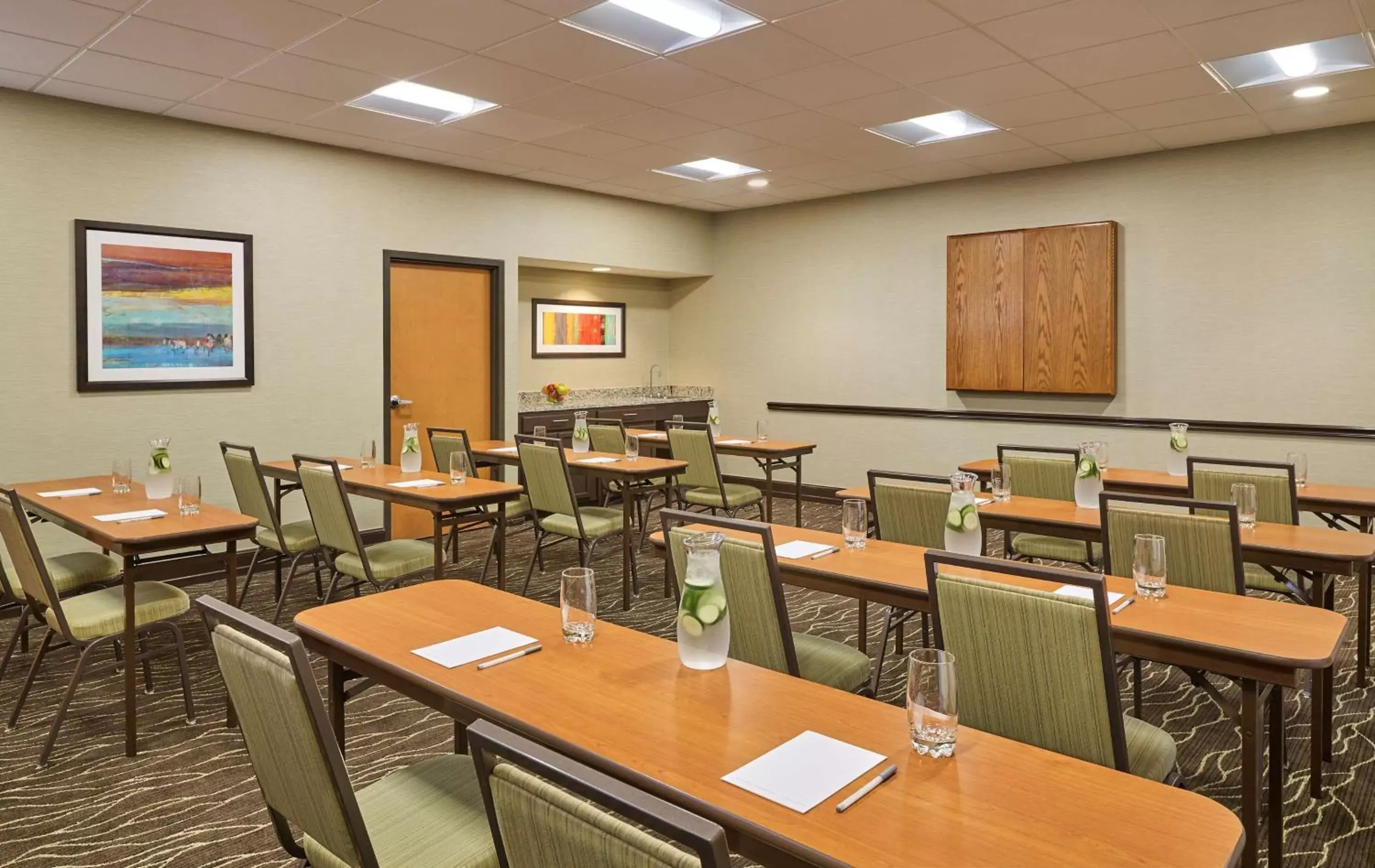 Meeting/conference room, Restaurant/Places to Eat in Hampton Inn San Antonio Stone Oak