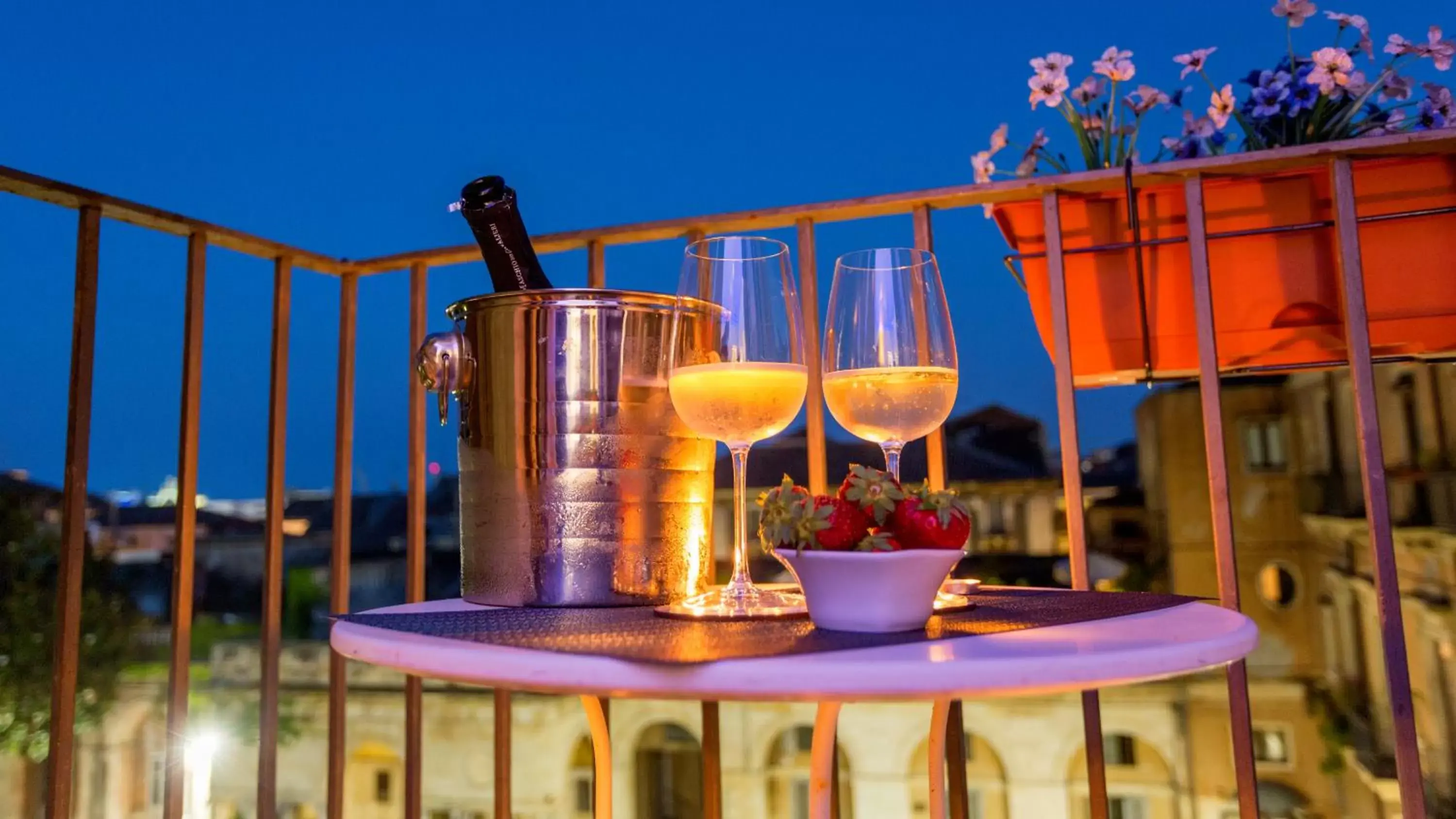 Balcony/Terrace in B&B Palazzo Bruca Catania