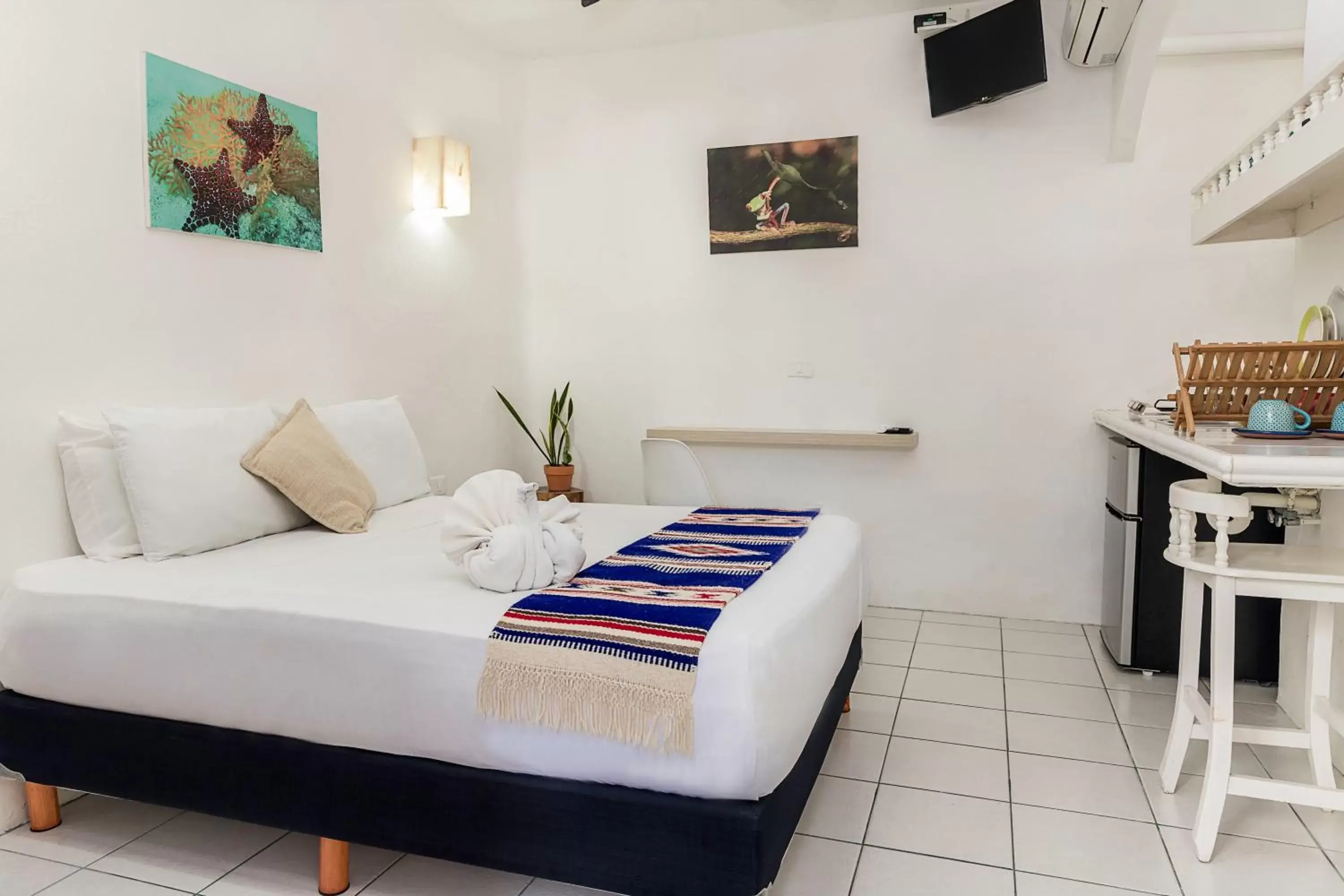 Bed in Selva y Mar Apart Hotel Bed in Selva y Mar Apart Hotel