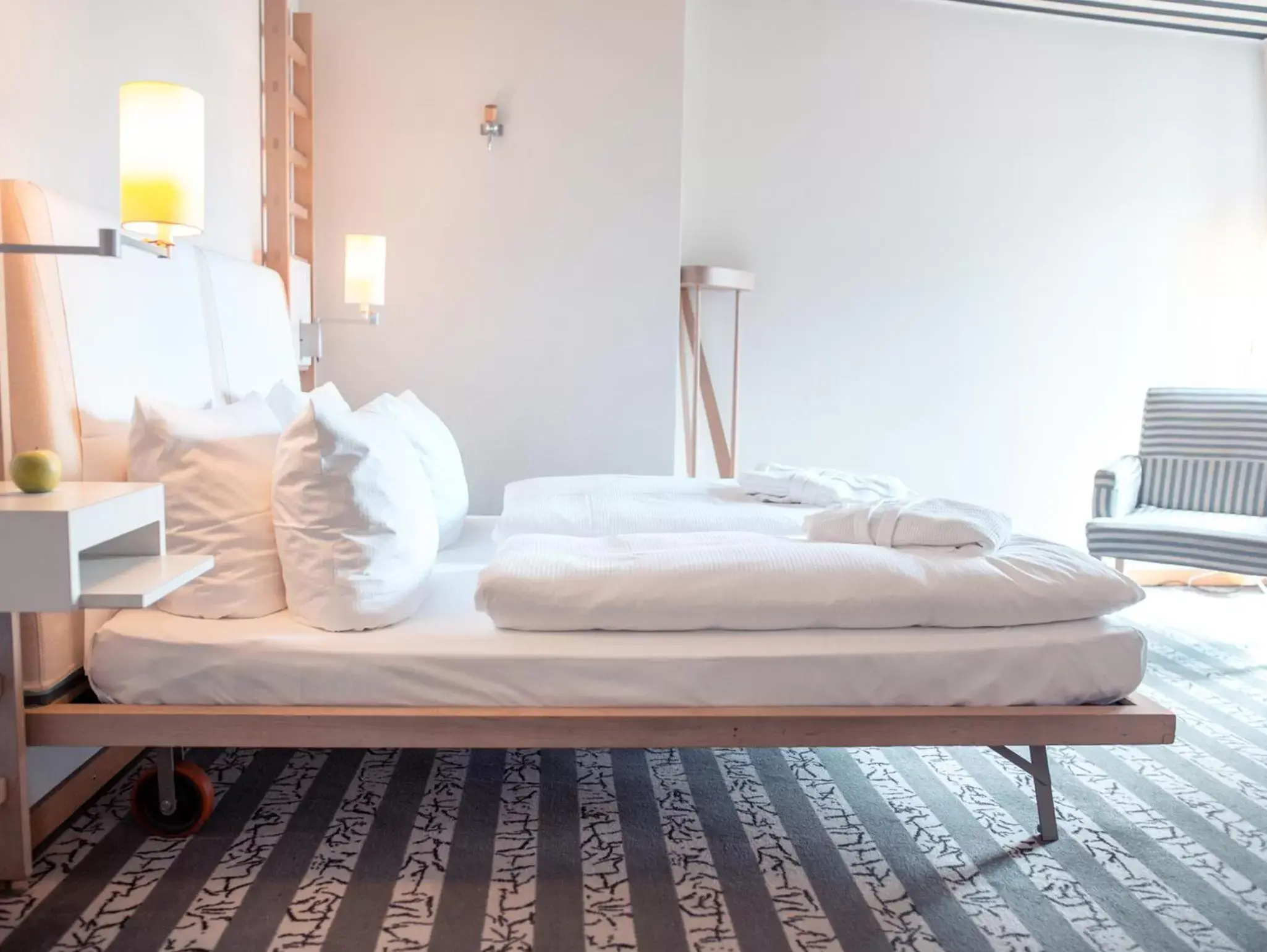 Bed in Hotel Bleibtreu Berlin by Golden Tulip Bed in Hotel Bleibtreu Berlin by Golden Tulip