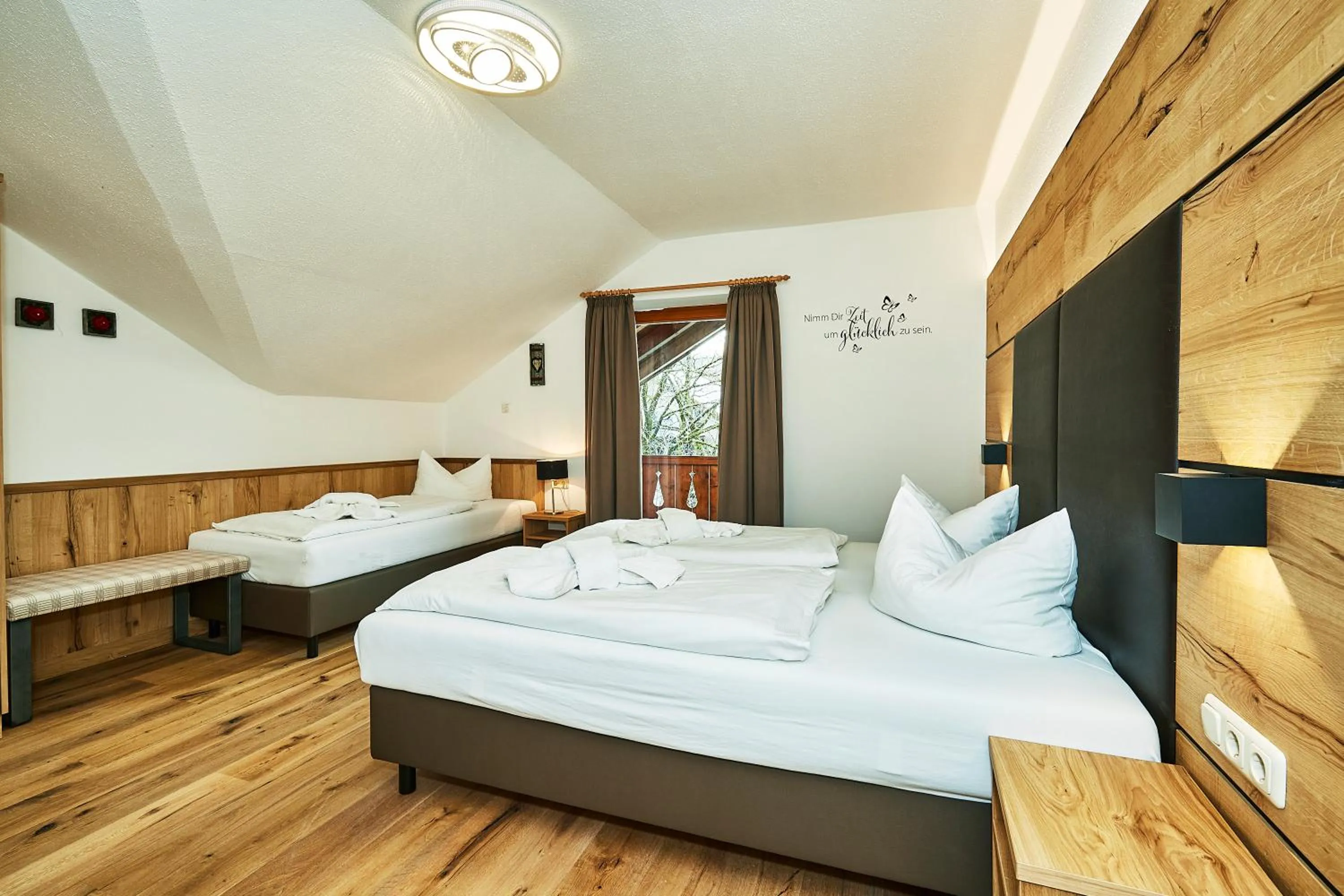 Bed in Hotel Rupertihof