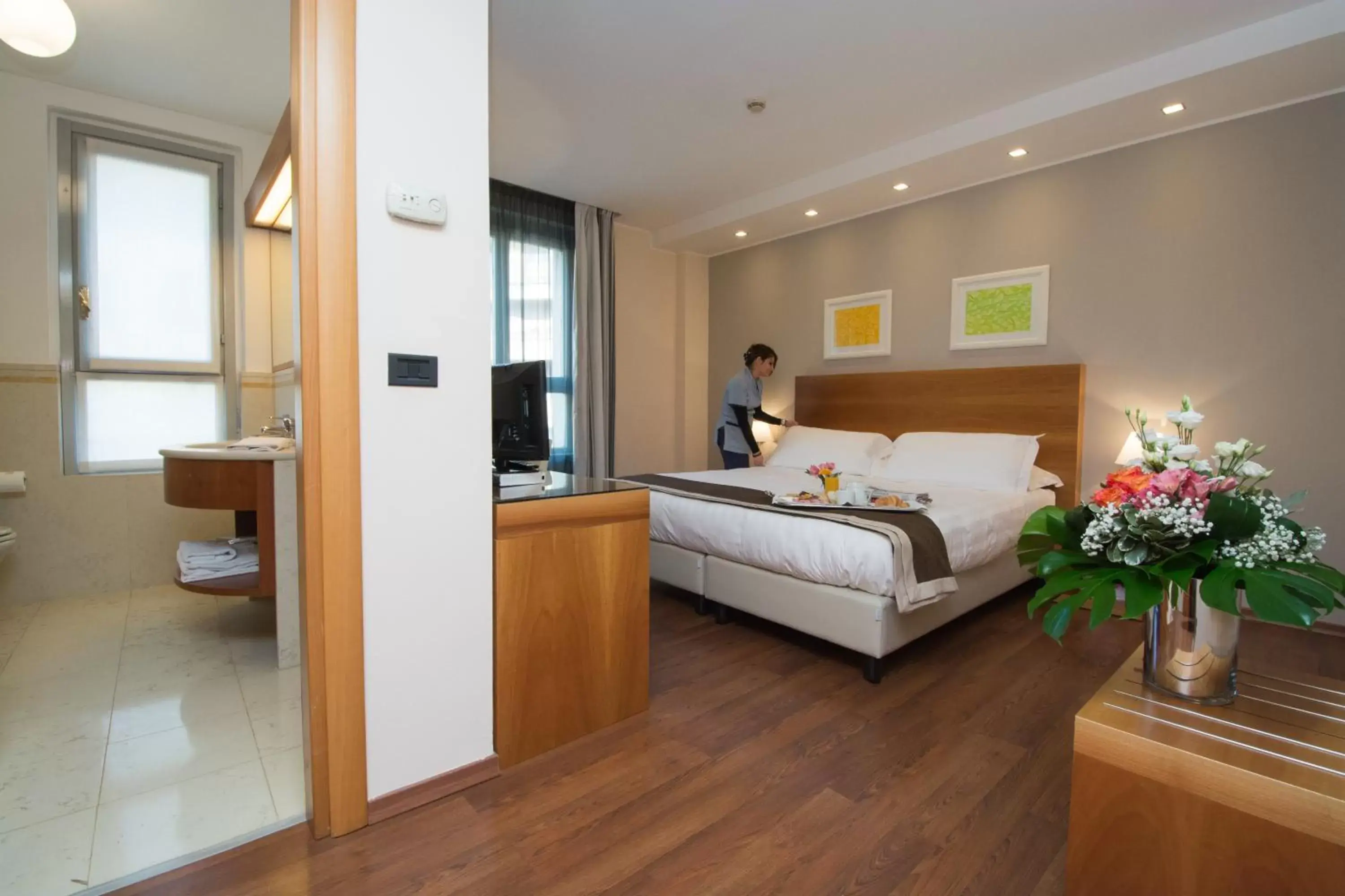 Bedroom in Hotel Royal Falcone