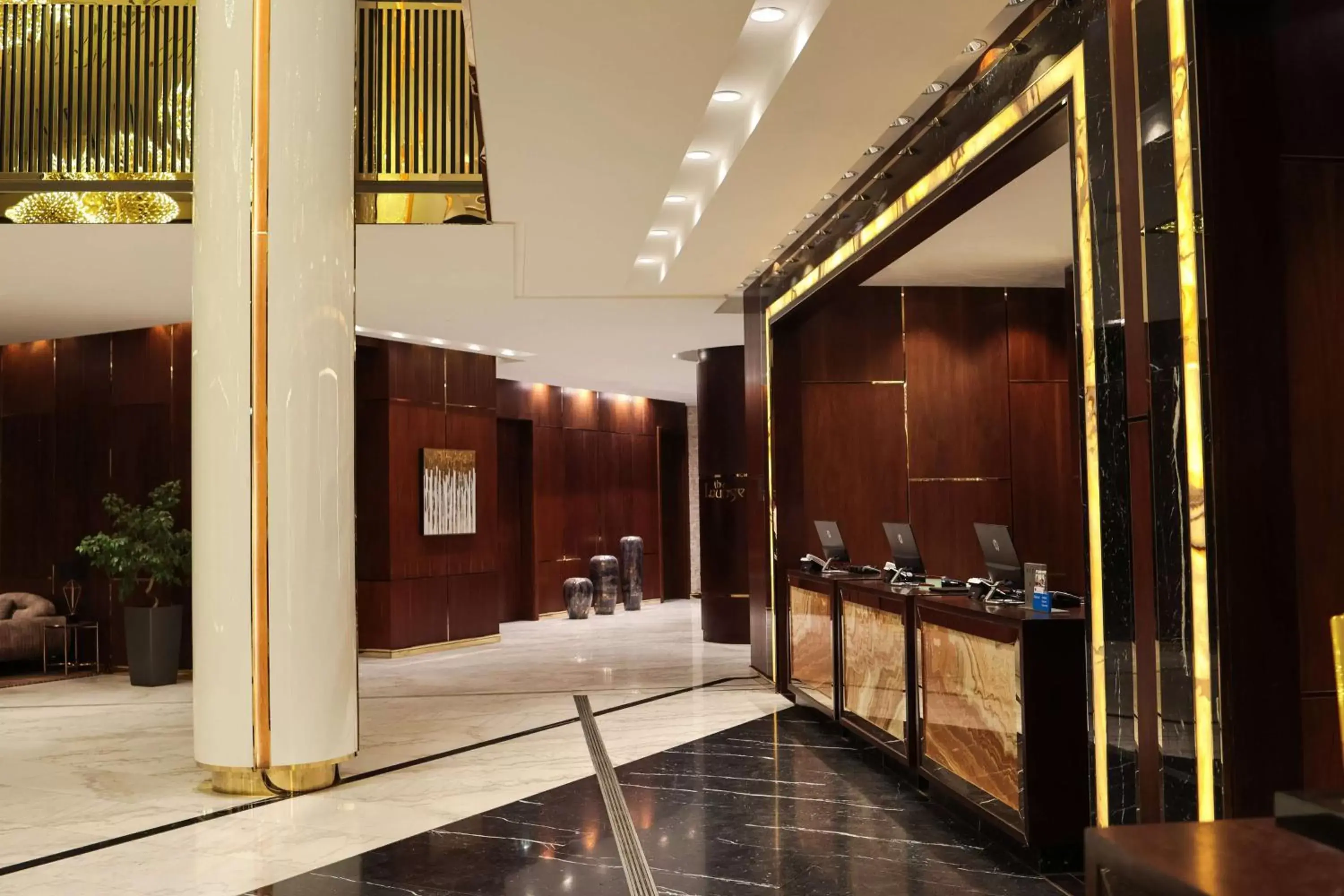 Lobby or reception in Hyatt Regency Dushanbe Lobby or reception in Hyatt Regency Dushanbe