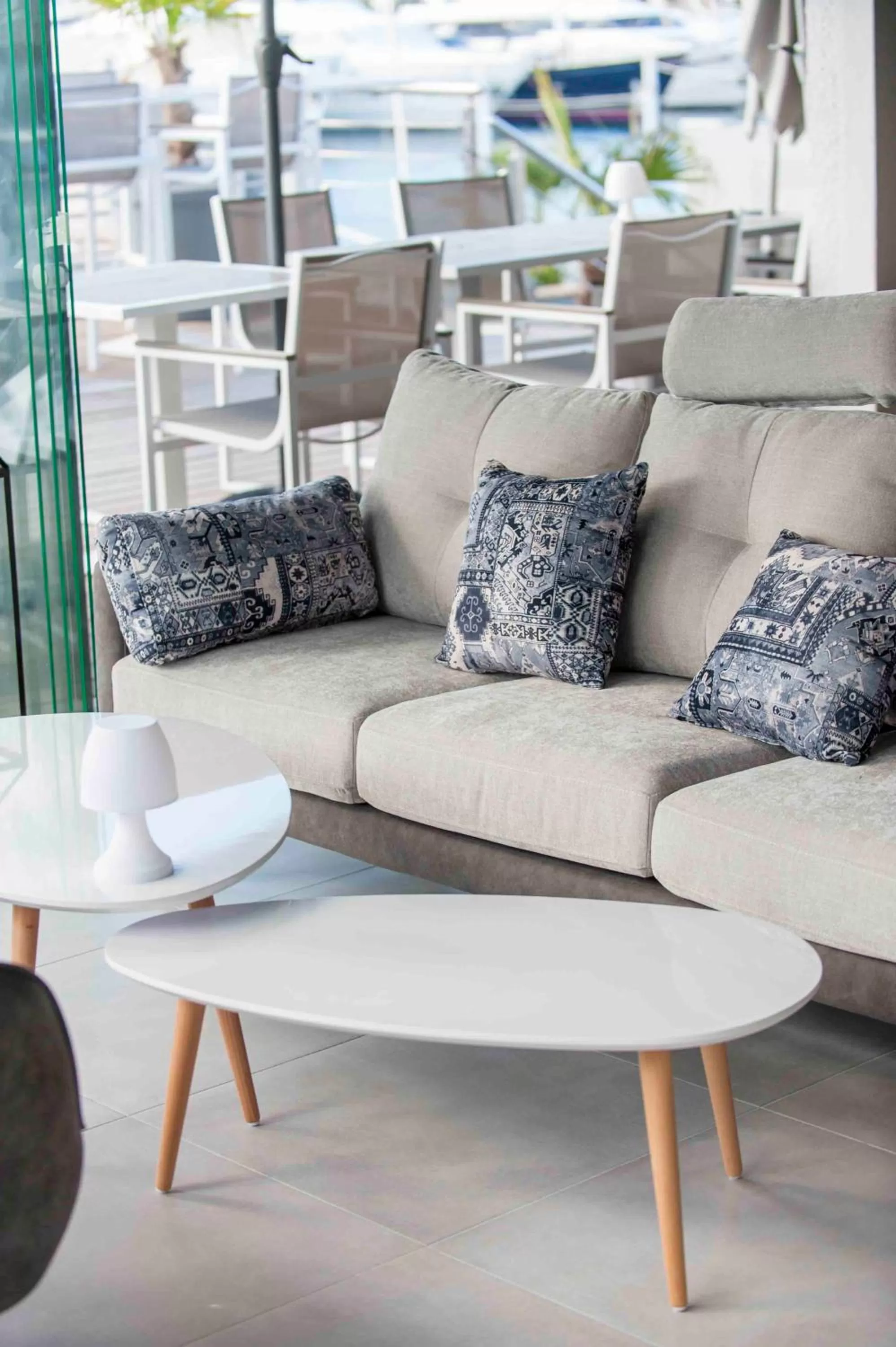 Living room in Le Spinaker