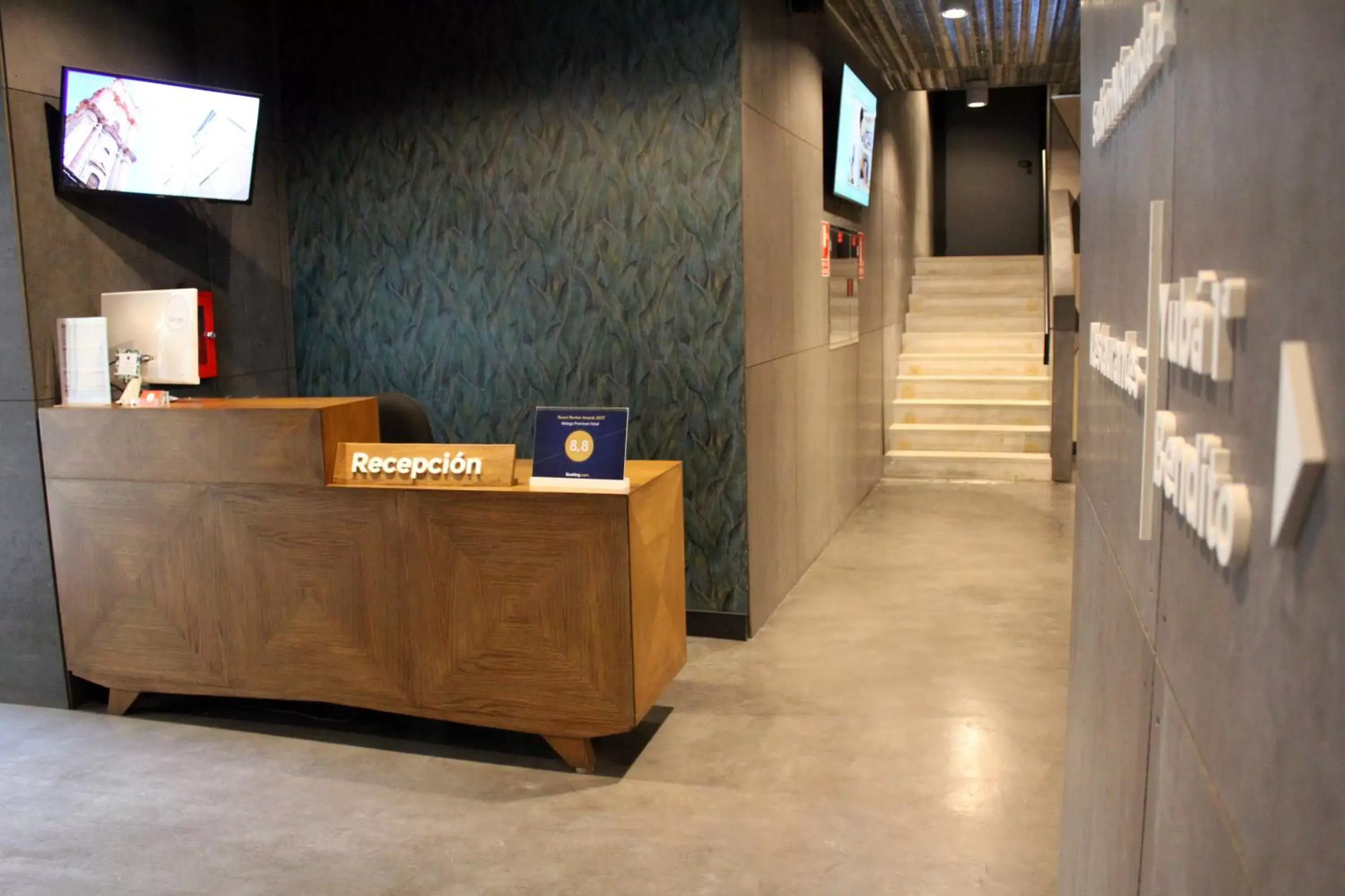 Lobby or reception, Lobby/Reception in Málaga Premium Hotel