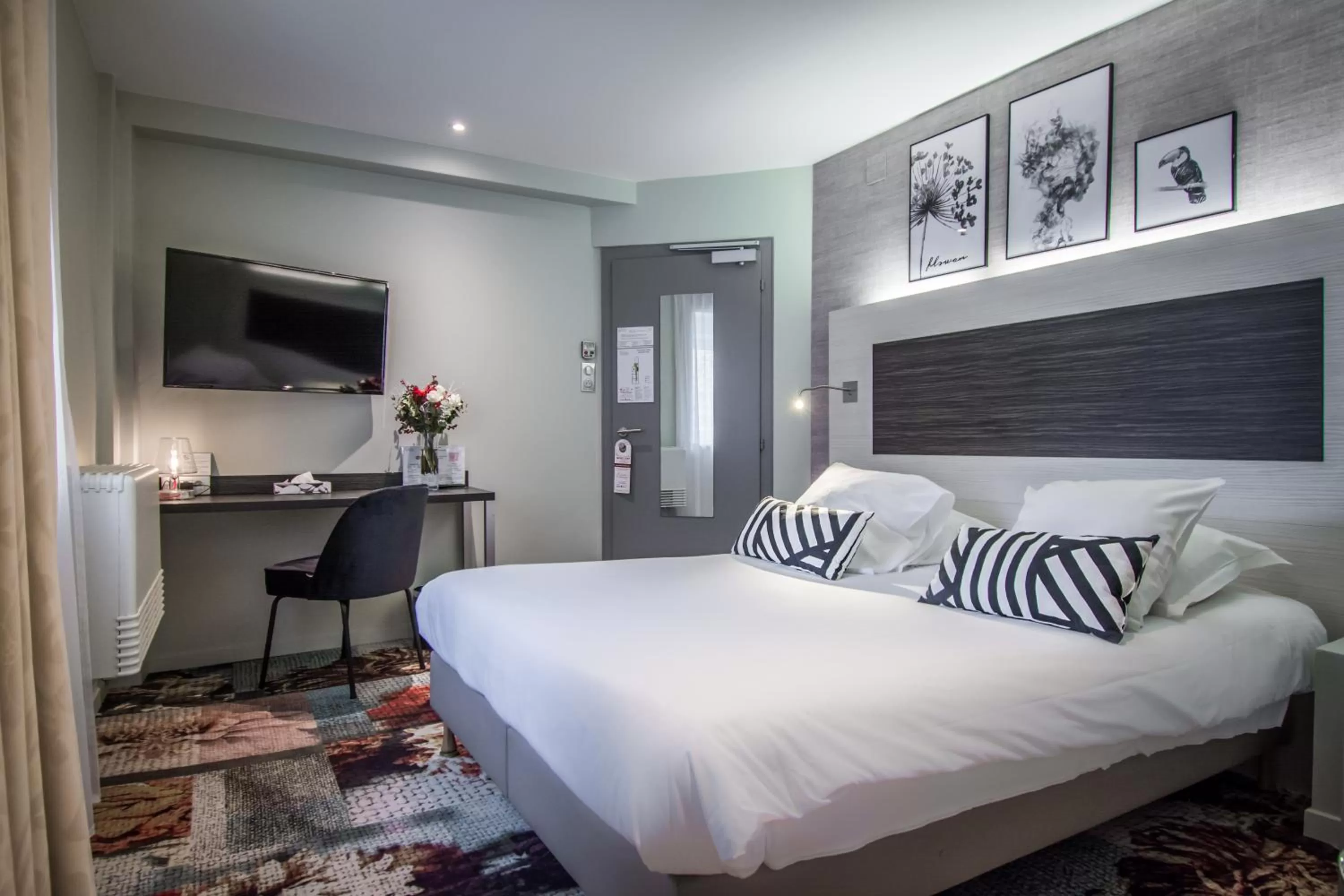 Bed in Hôtel Couvent du Franciscain Centre ville