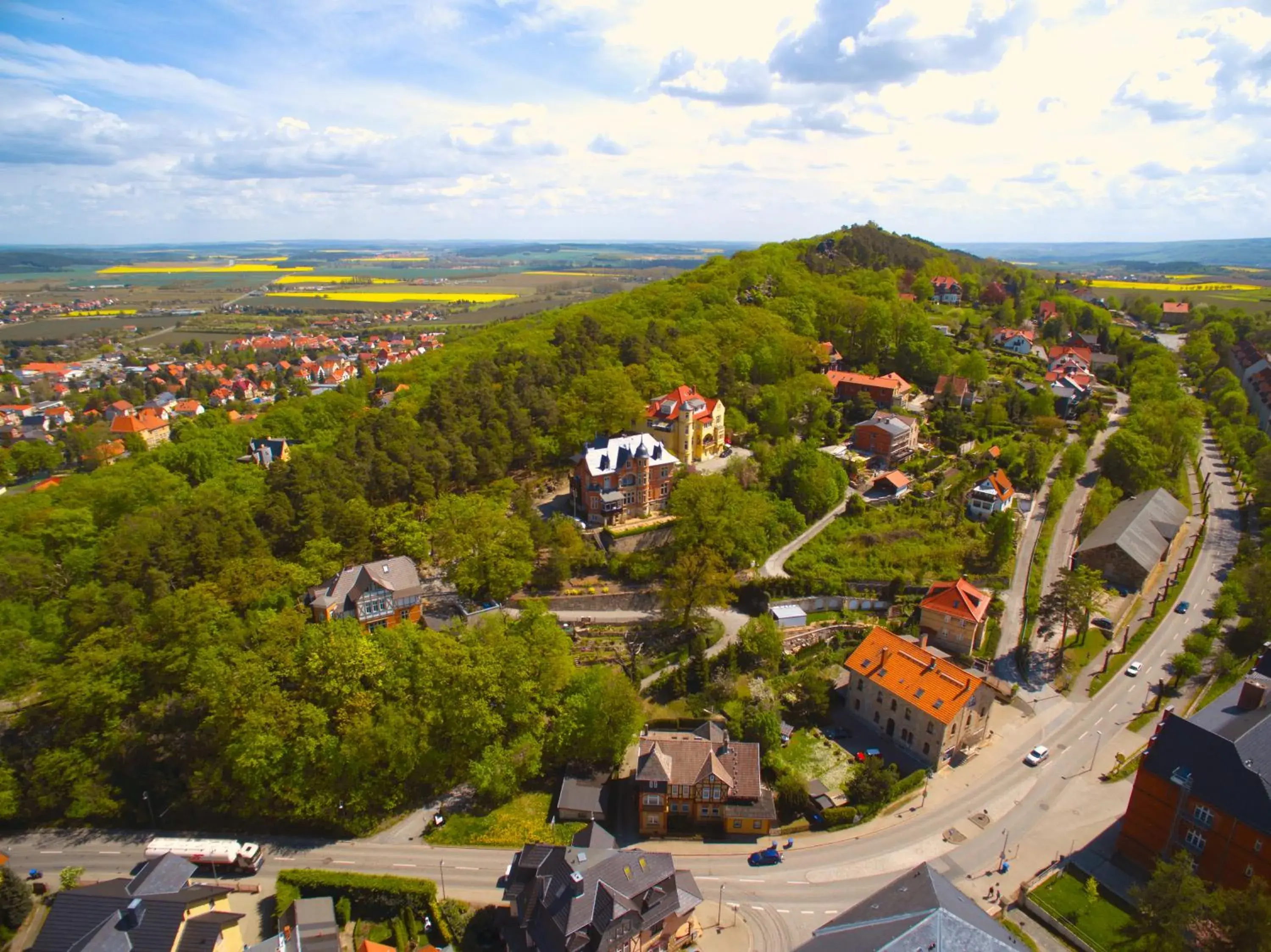 Bird's eye view, Bird's-eye View in Hotel Villa Viktoria Luise